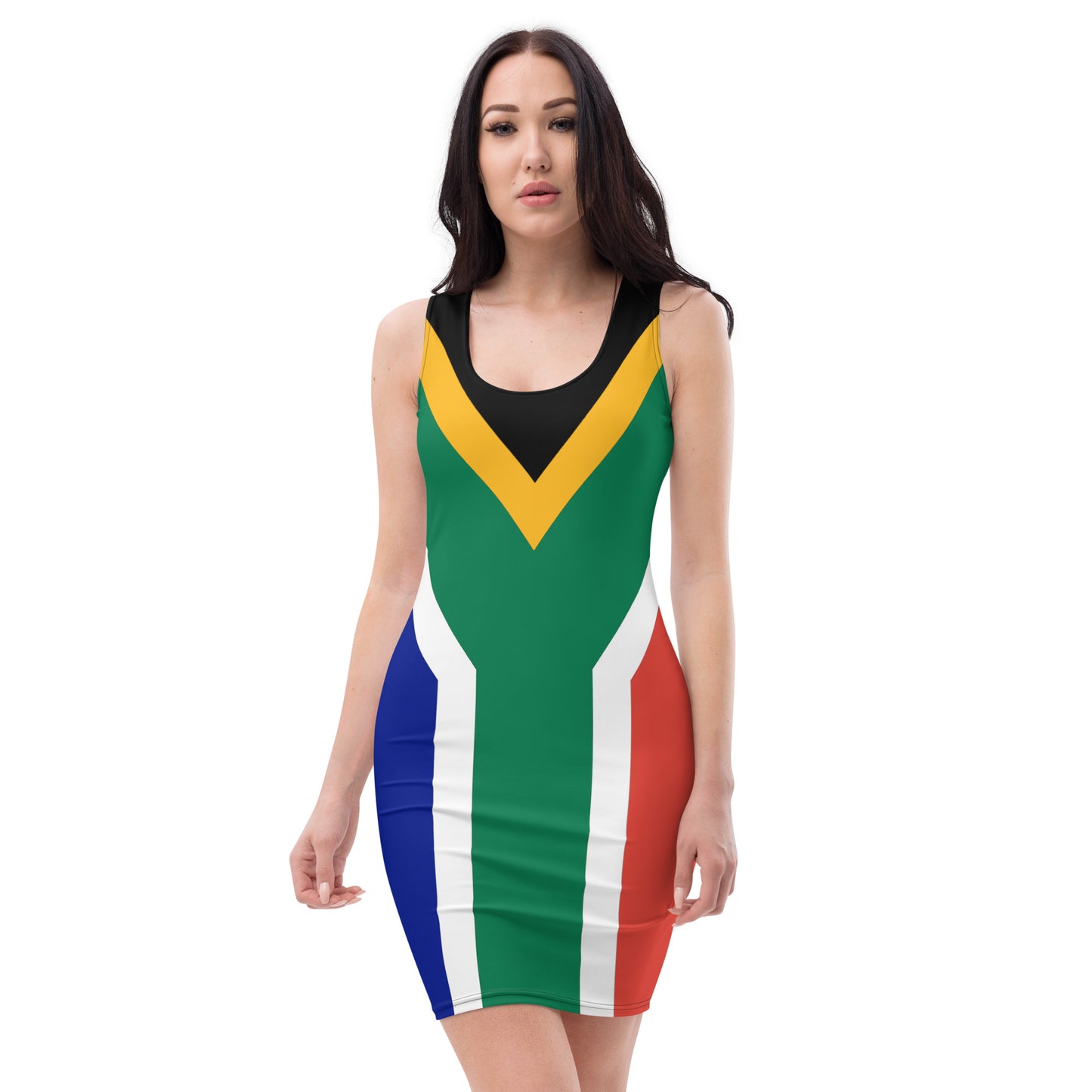 SA Flag Bodycon dress