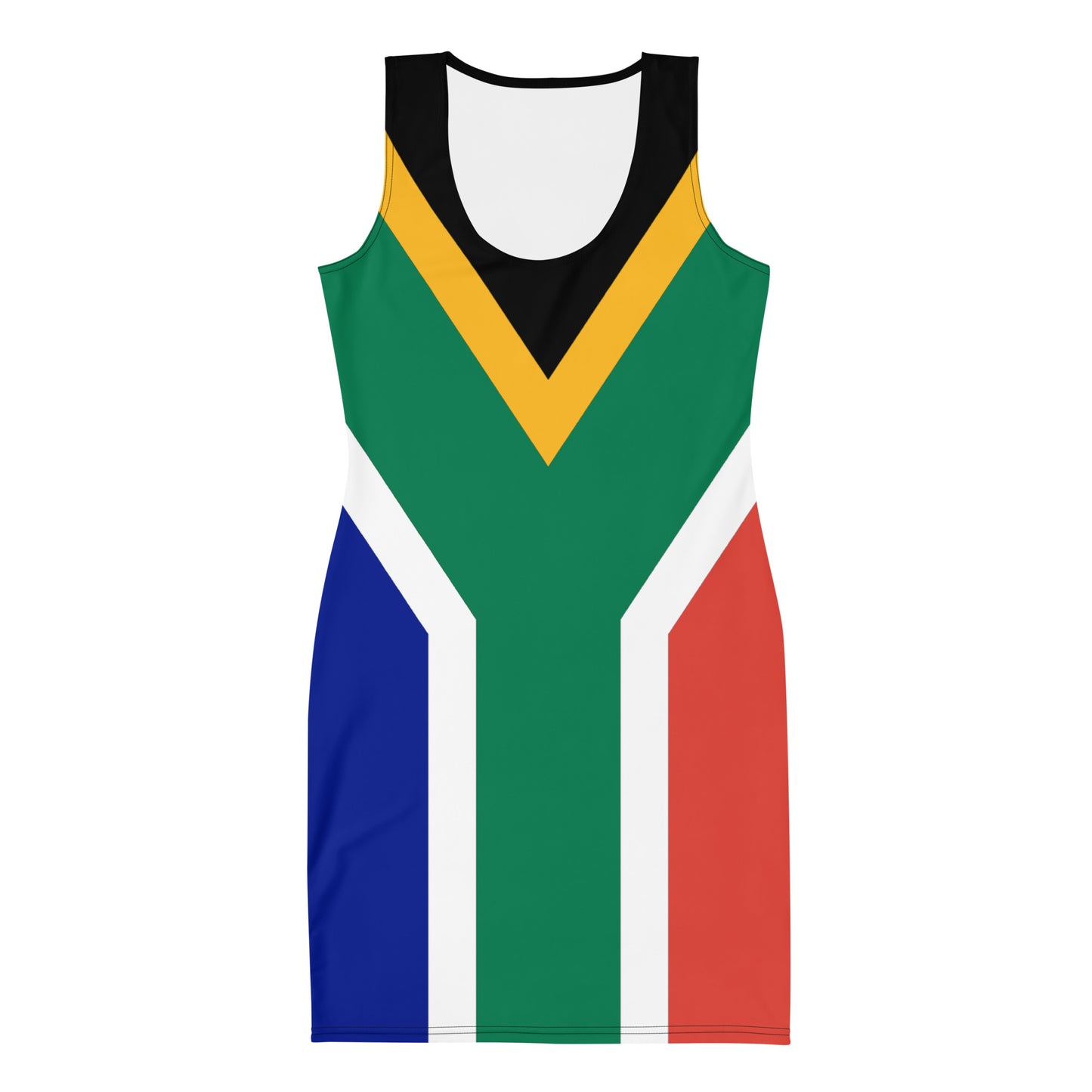 SA Flag Bodycon dress