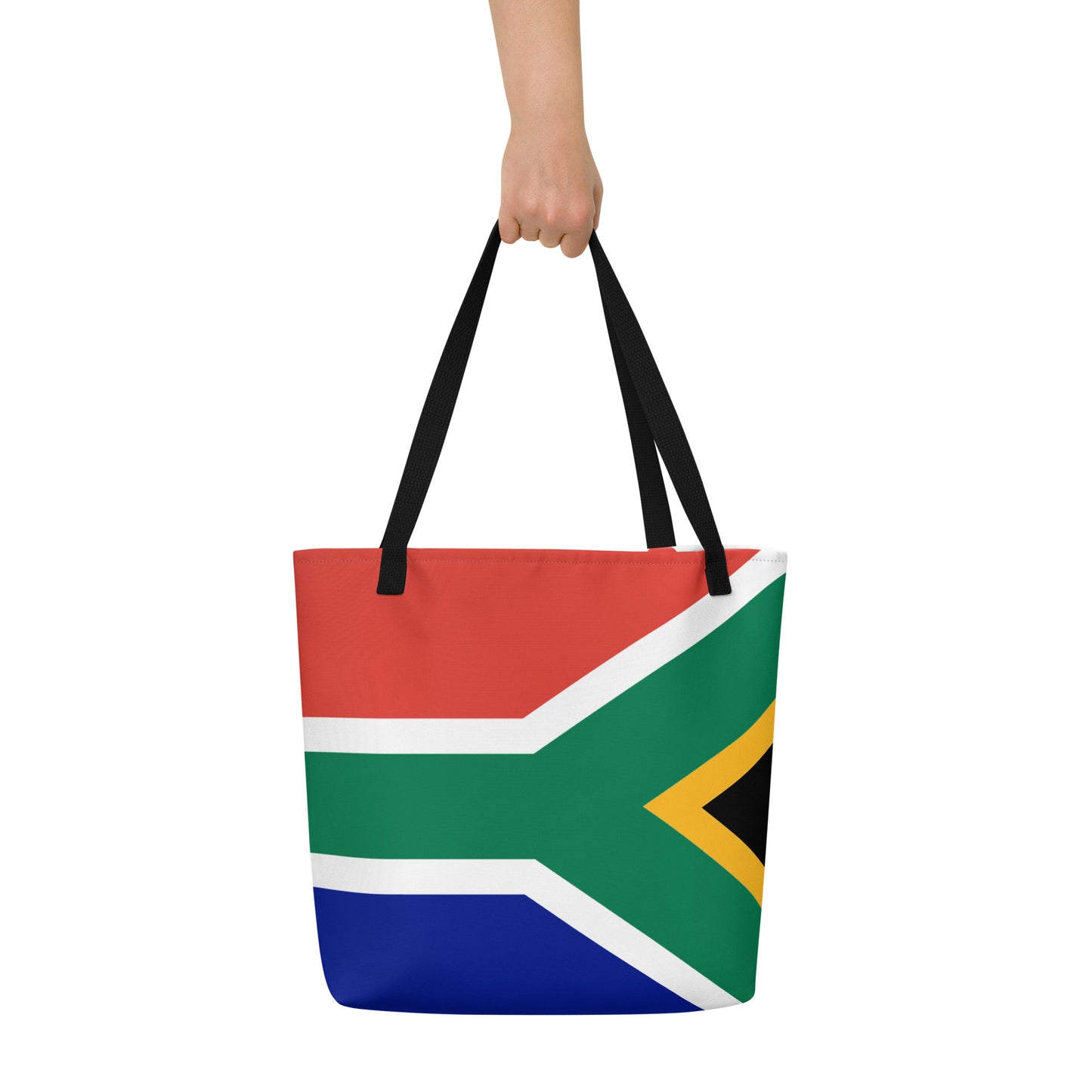 SA Flag Large Tote Bag