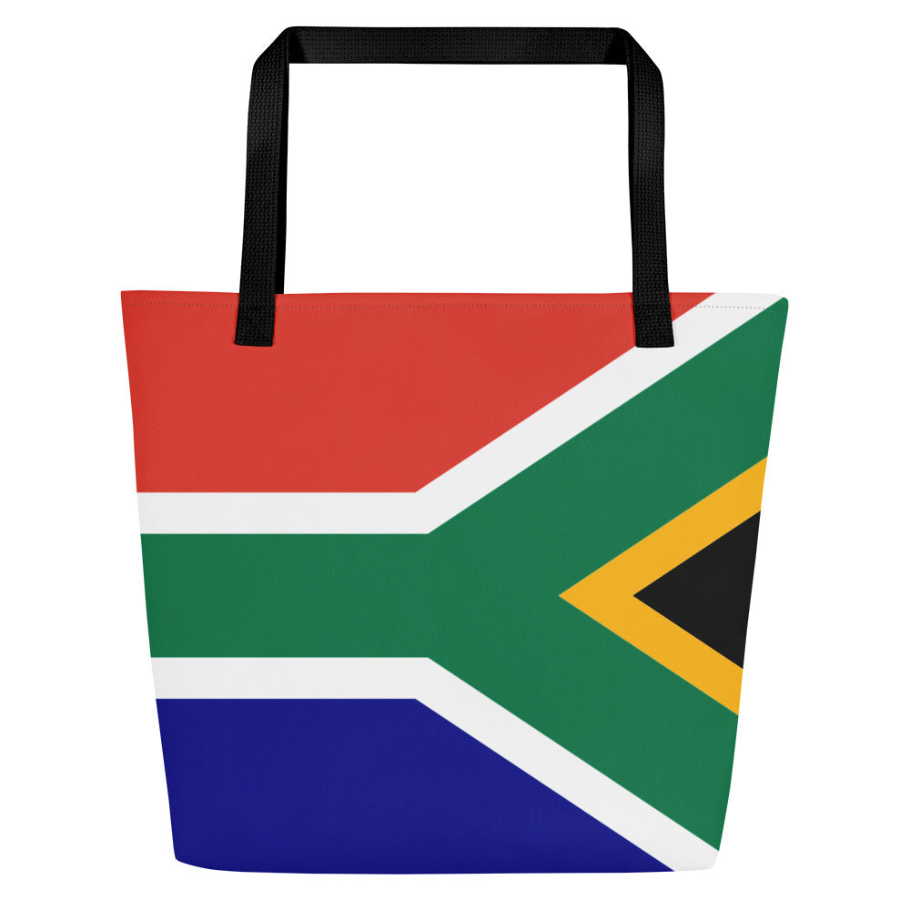 SA Flag Large Tote Bag