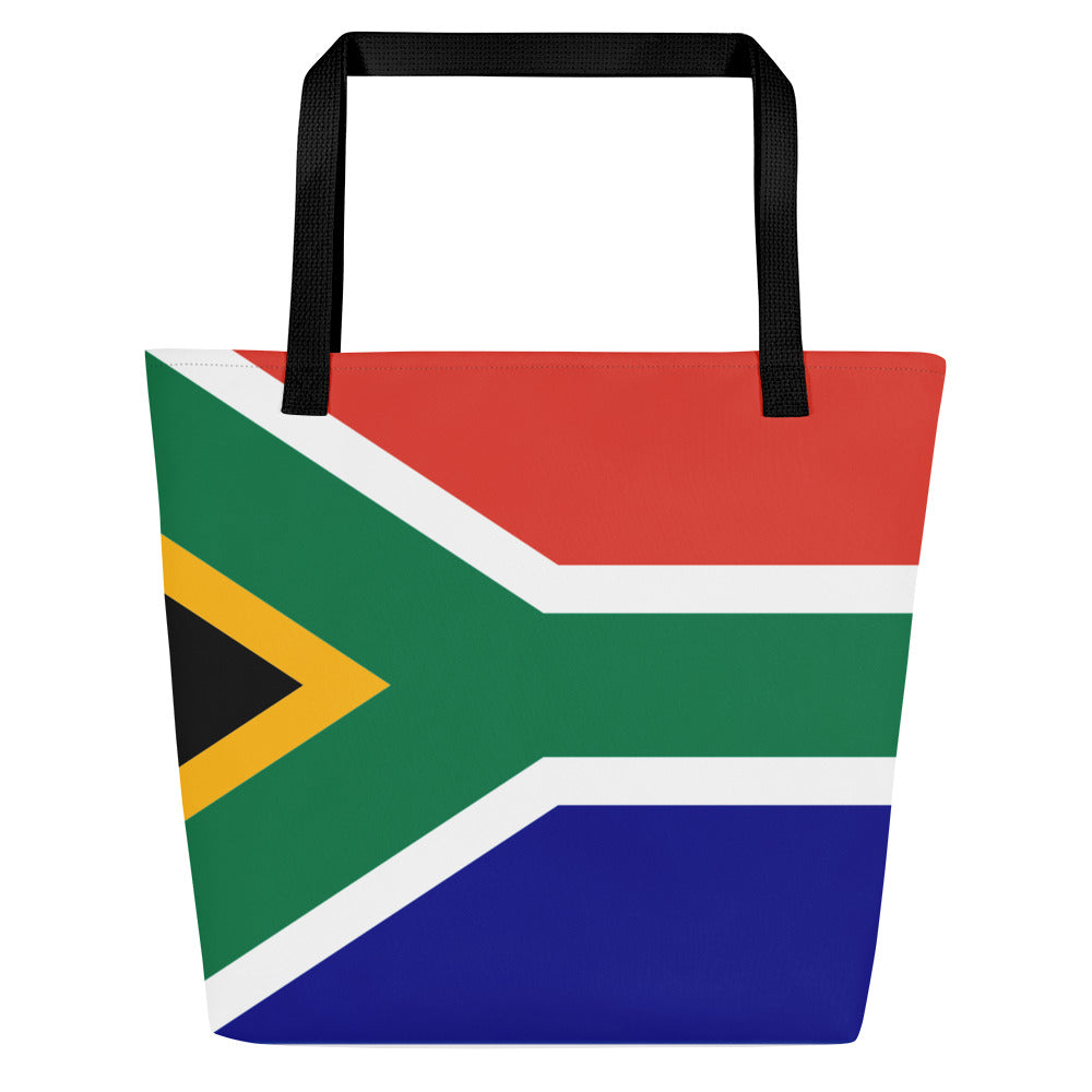 SA Flag Large Tote Bag