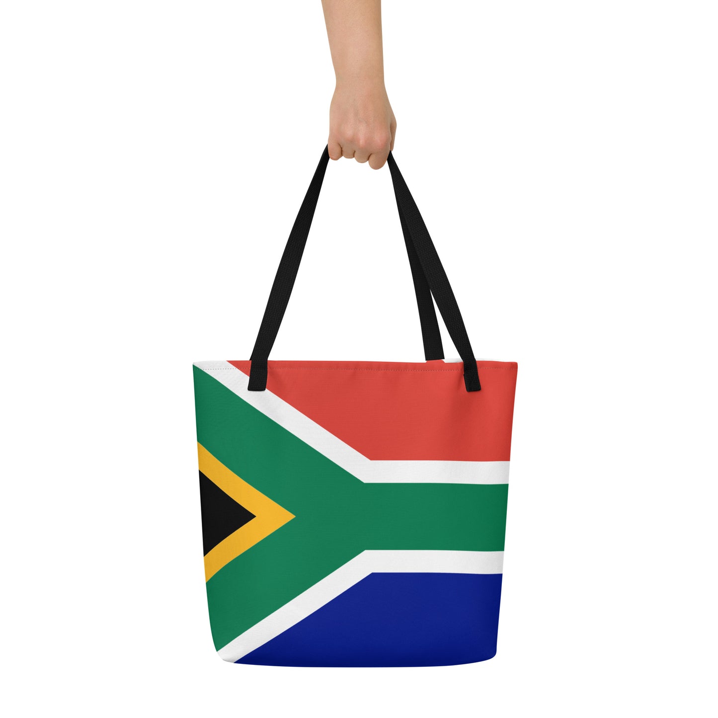 SA Flag Large Tote Bag