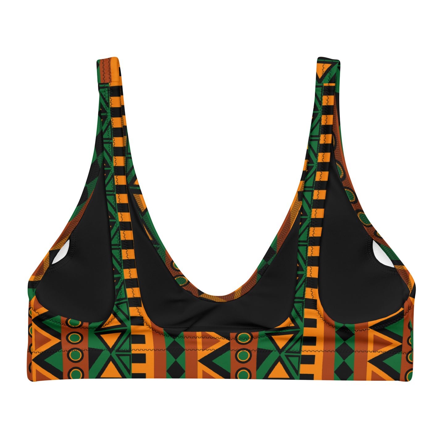 Mzansi Recycled padded bikini top