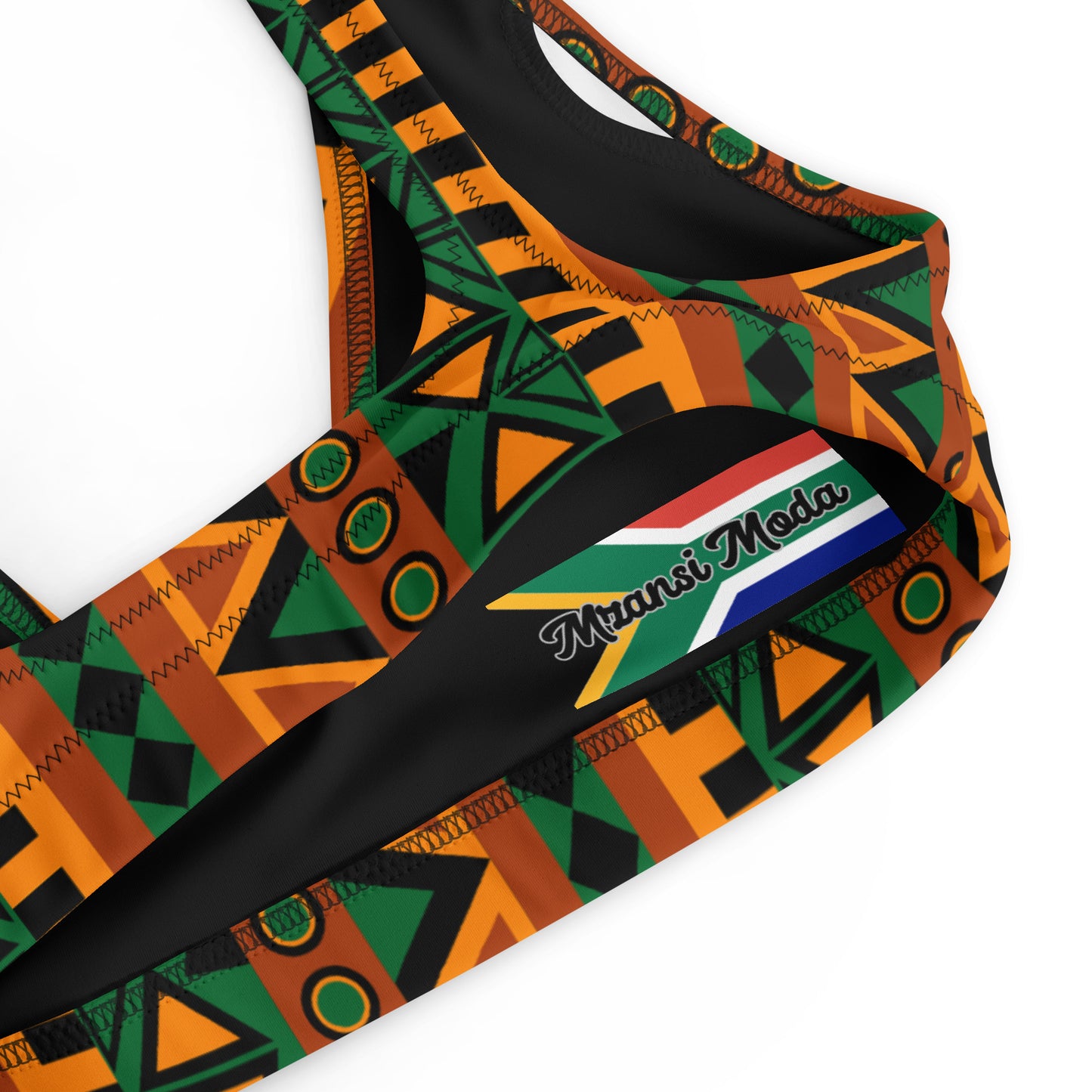 Mzansi Recycled padded bikini top