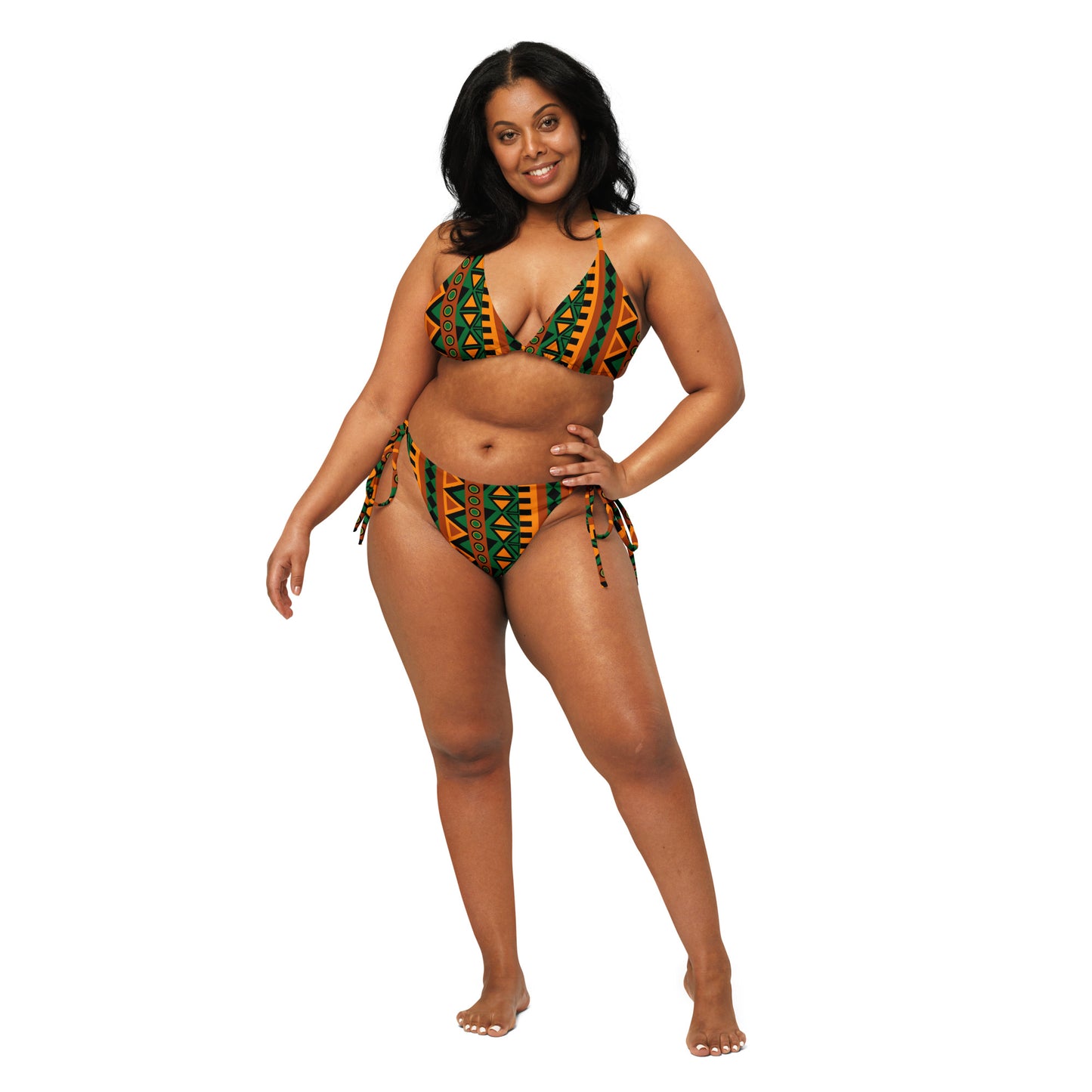 Mzansi recycled string bikini