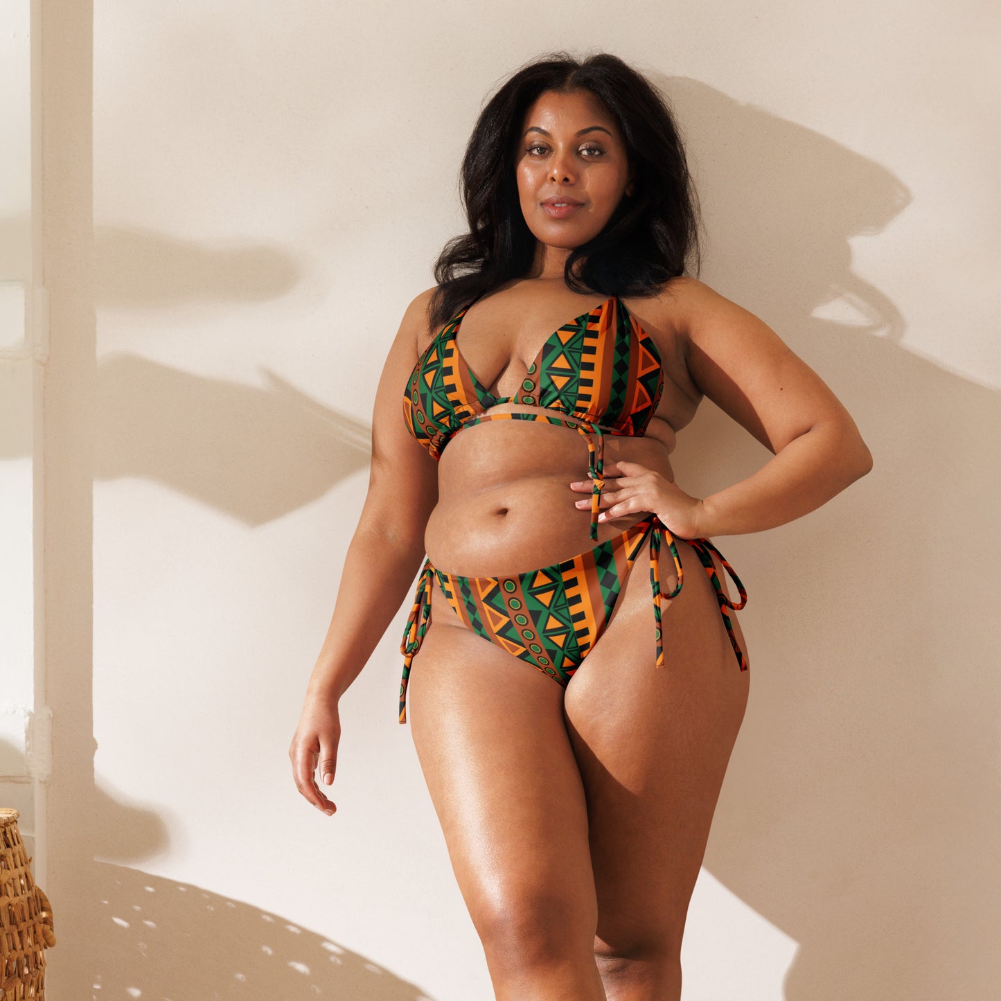 Mzansi recycled string bikini