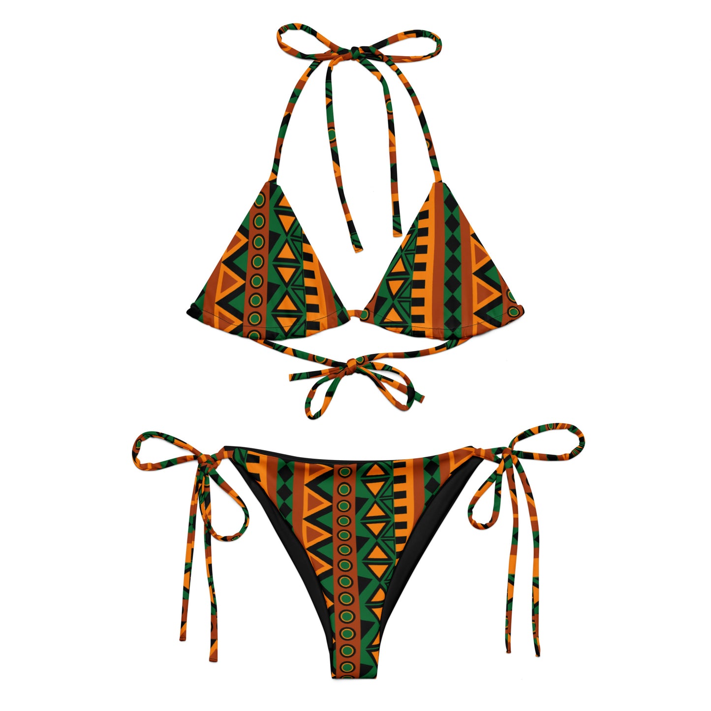 Mzansi recycled string bikini