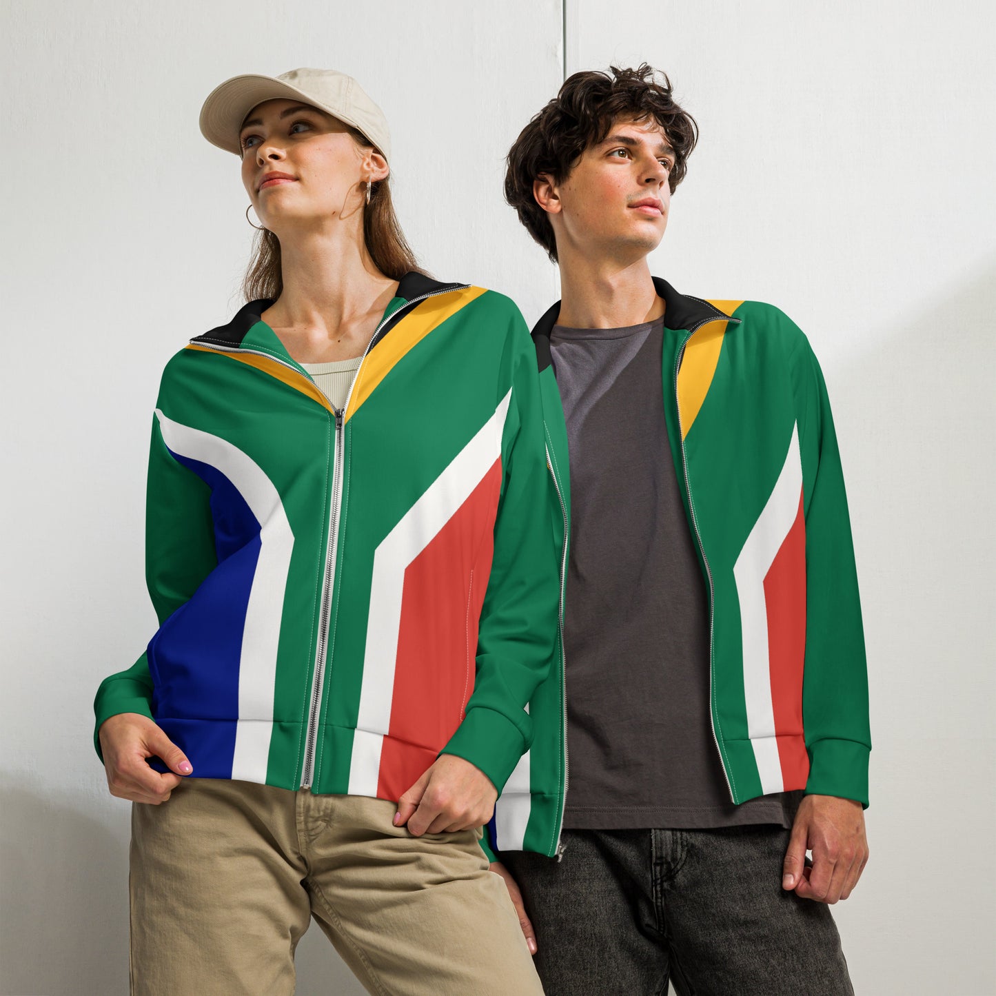 SA Flag Unisex Track Jacket