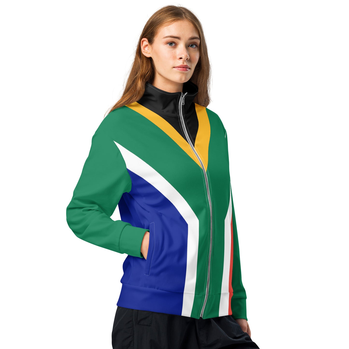 SA Flag Unisex Track Jacket