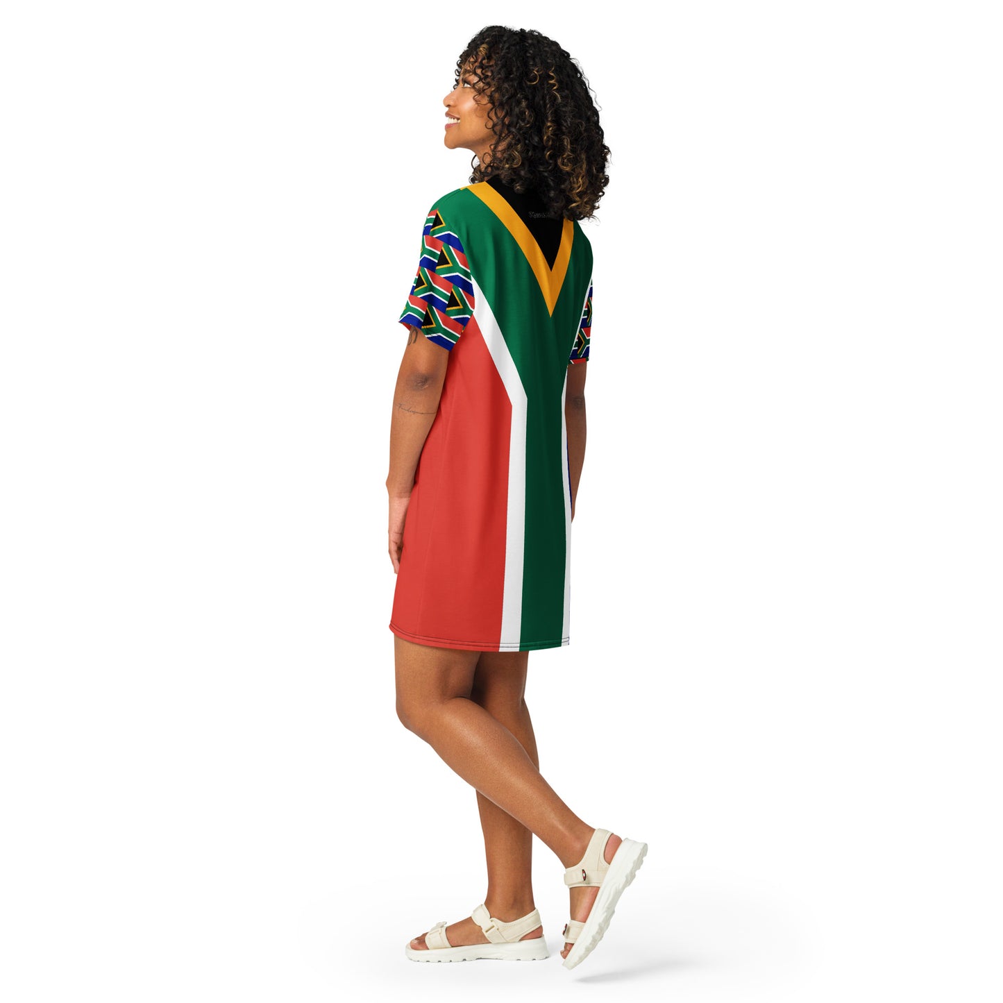 SA Flag T-shirt dress