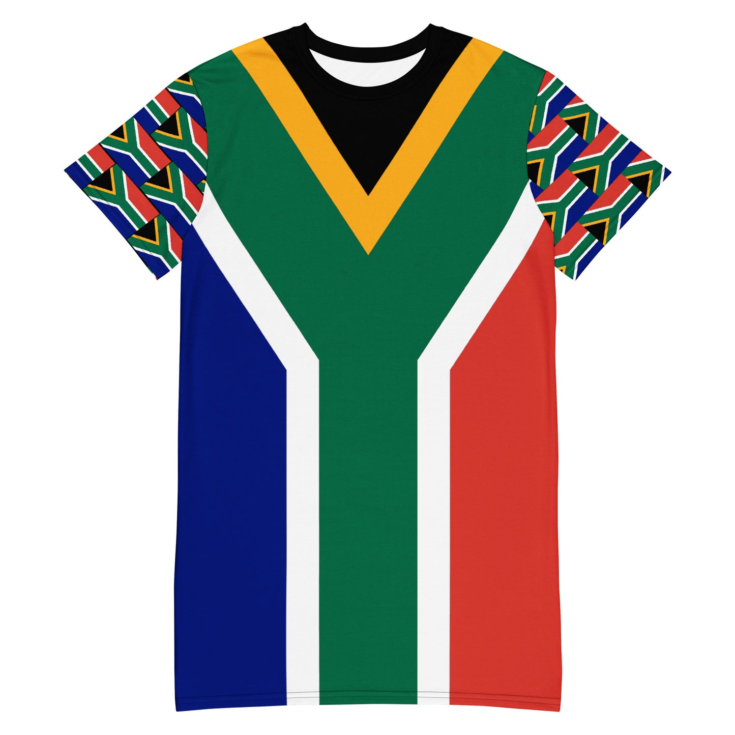 SA Flag T-shirt dress