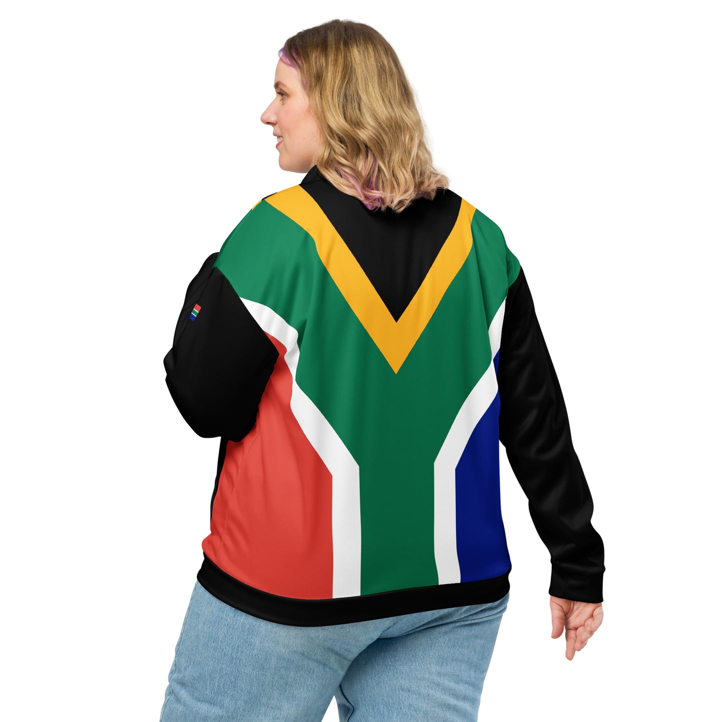 SA Flag Unisex Bomber Jacket