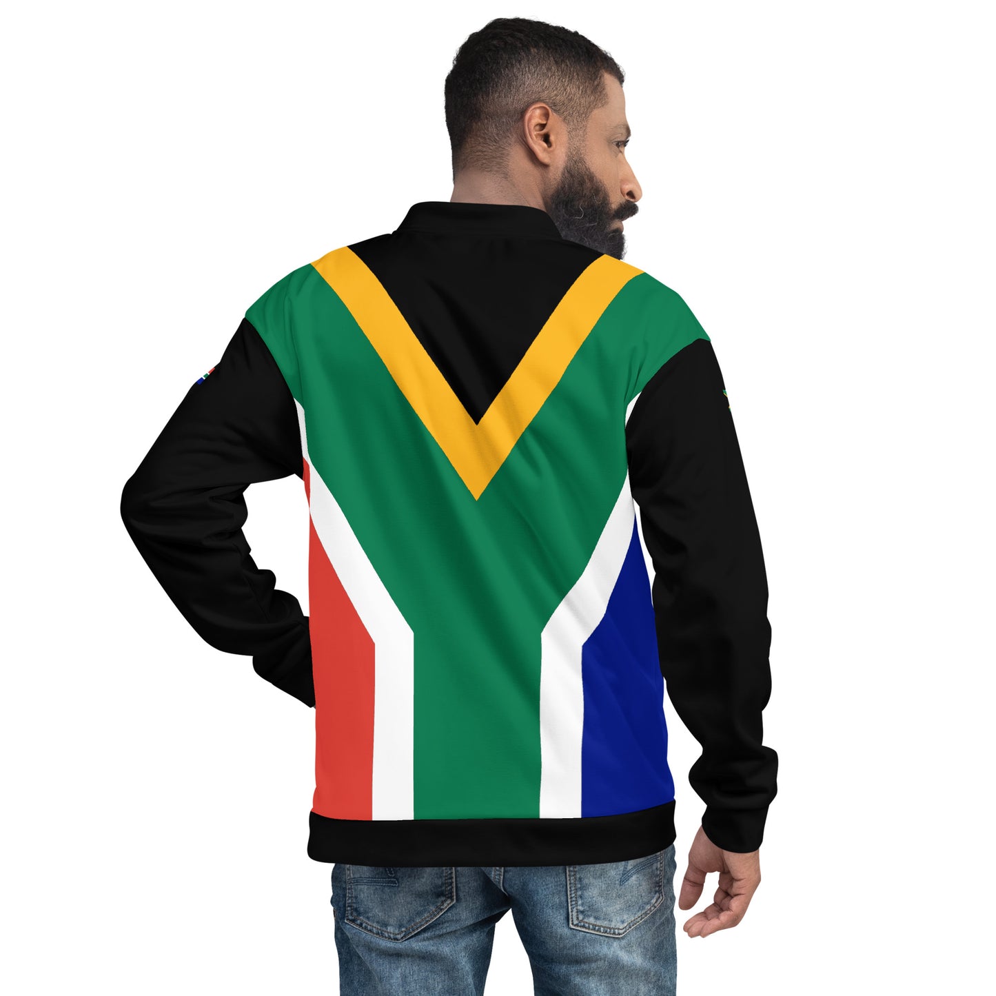 SA Flag Unisex Bomber Jacket