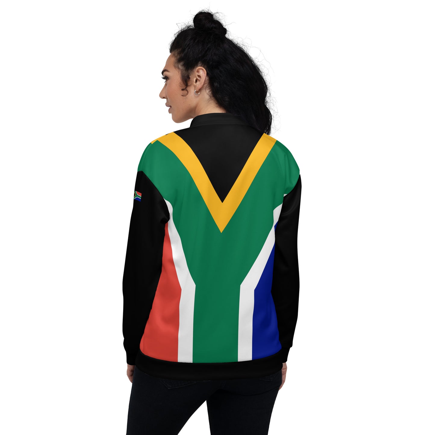 SA Flag Unisex Bomber Jacket