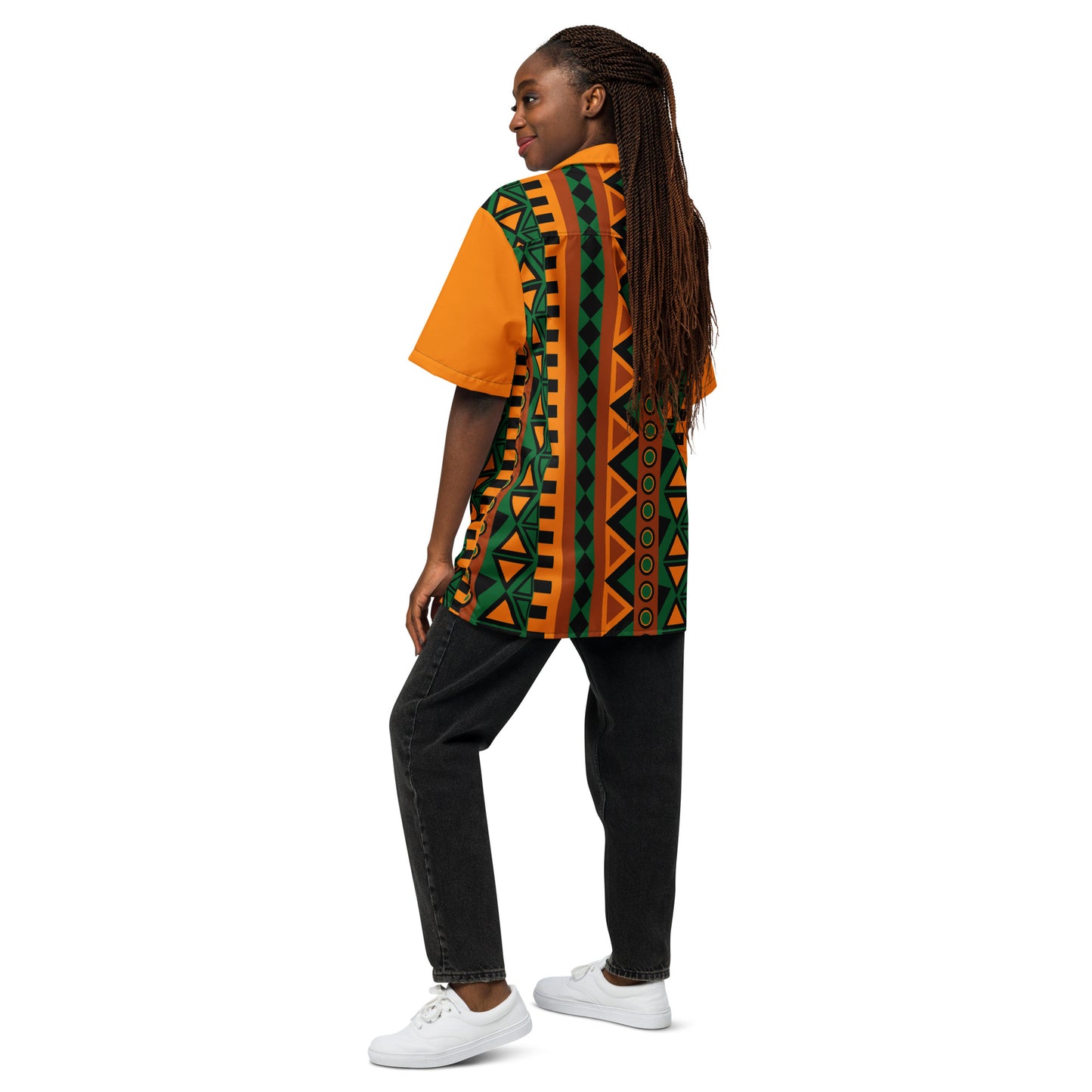 Mzansi Unisex button shirt