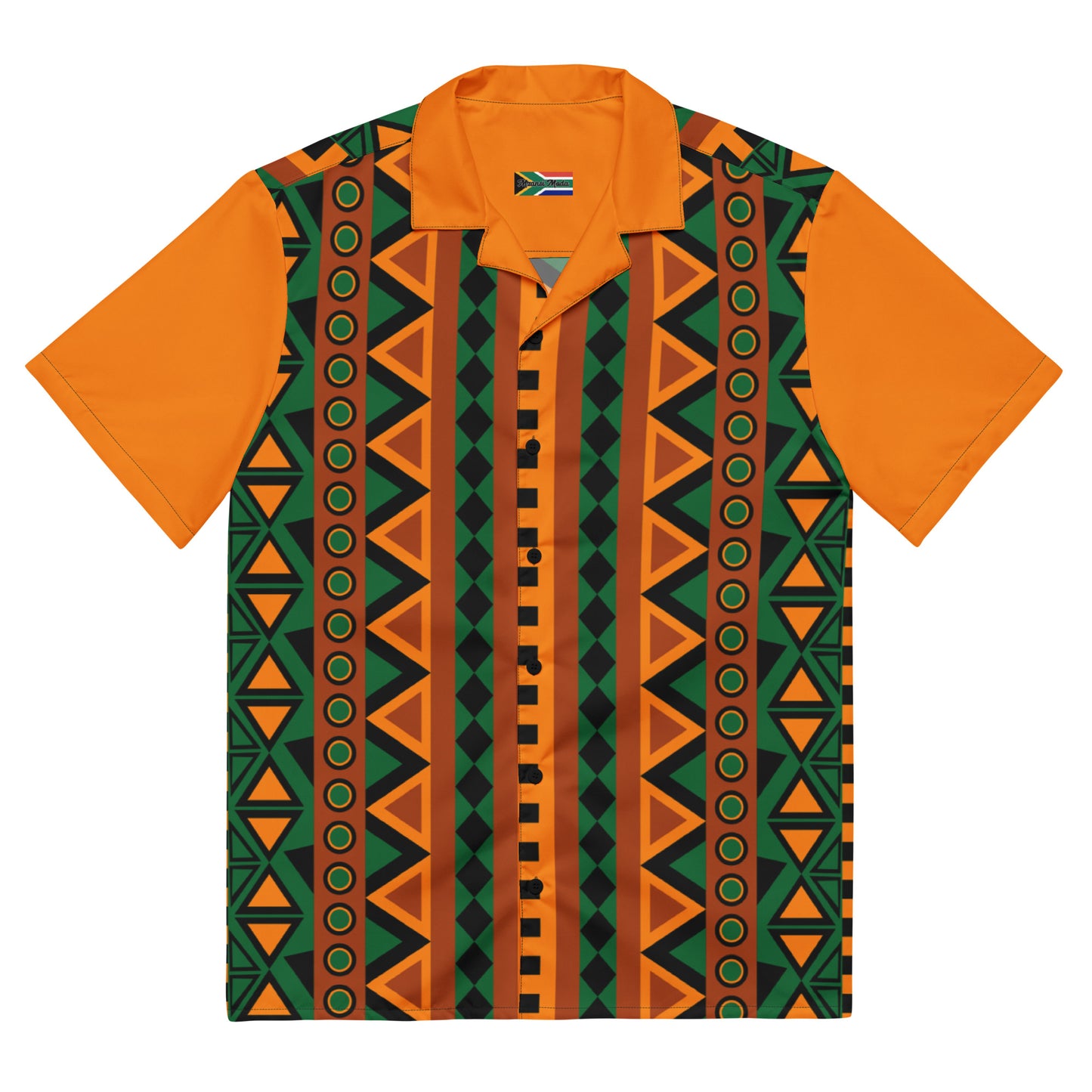 Mzansi Unisex button shirt