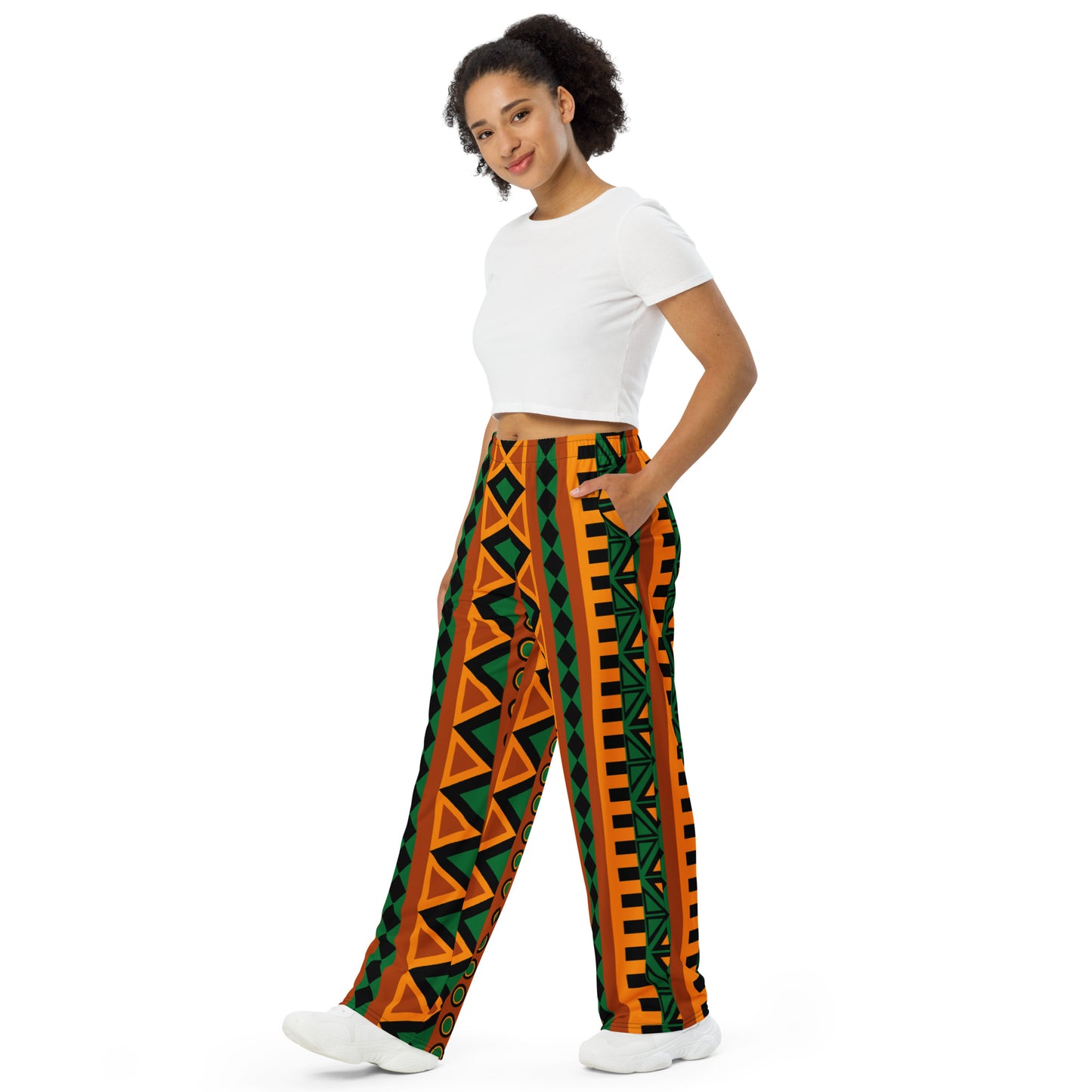 Mzansi unisex wide-leg pants