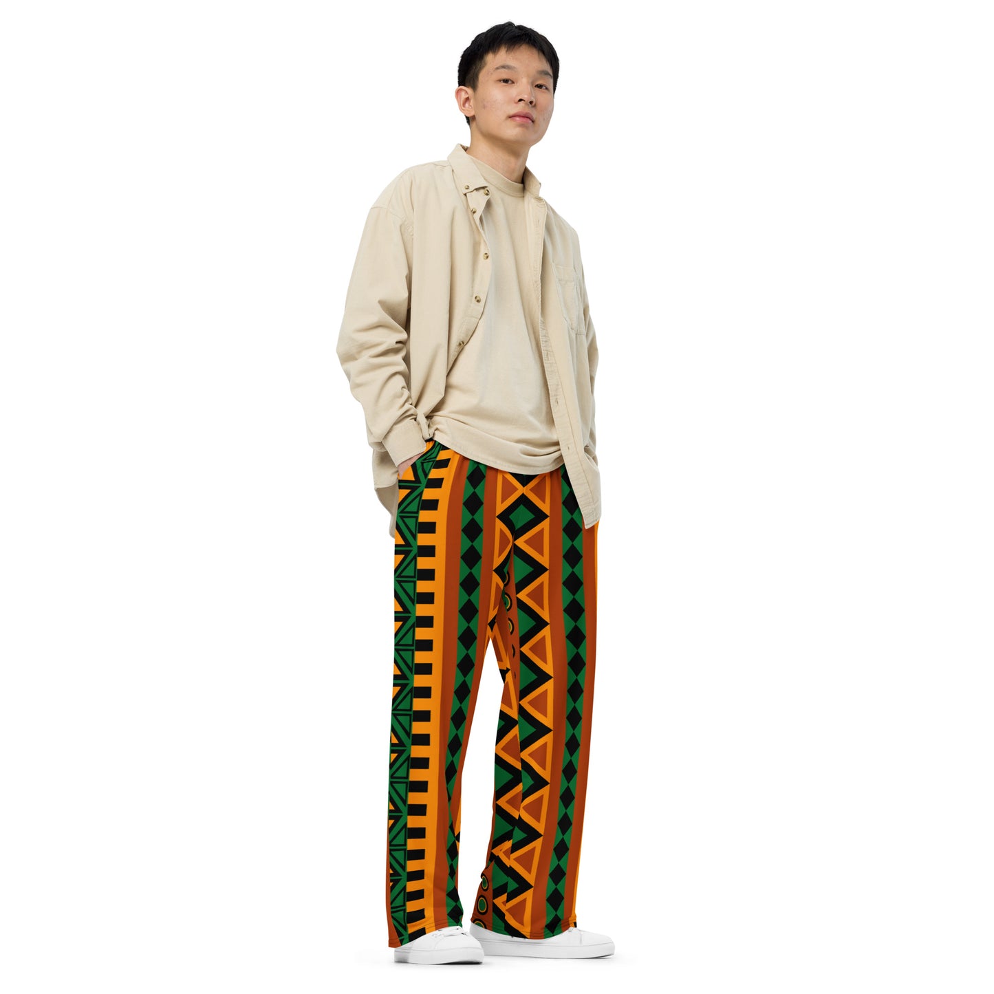 Mzansi unisex wide-leg pants