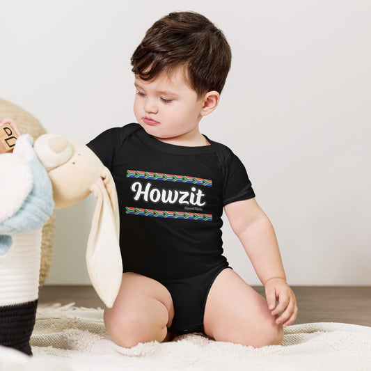 Howzit Baby short sleeve one piece