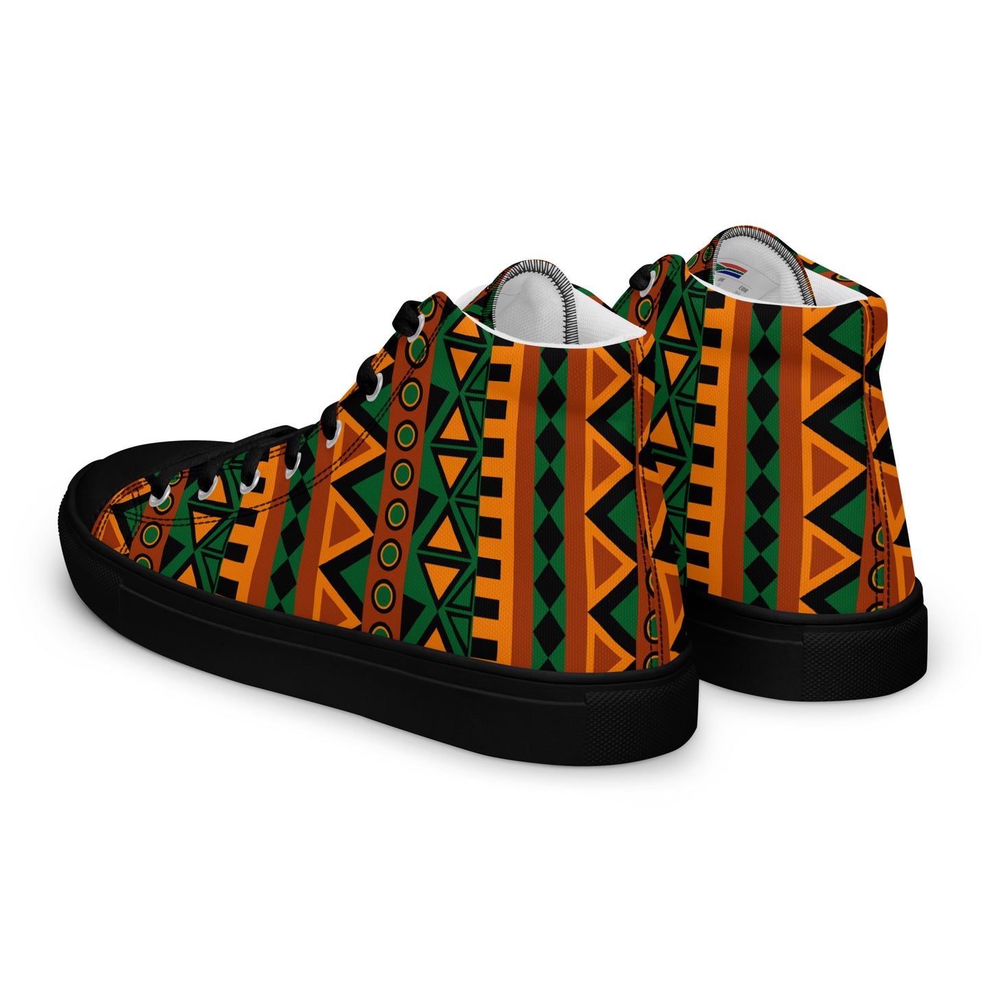 Mzansi Men’s high top canvas shoes