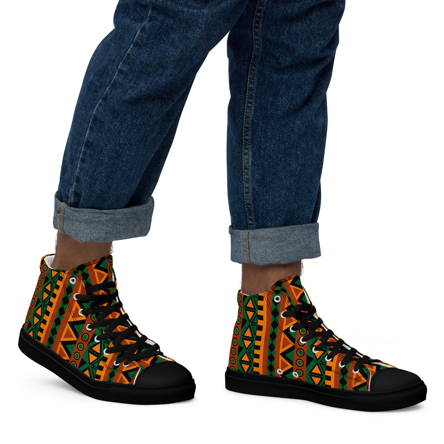 Mzansi Men’s high top canvas shoes