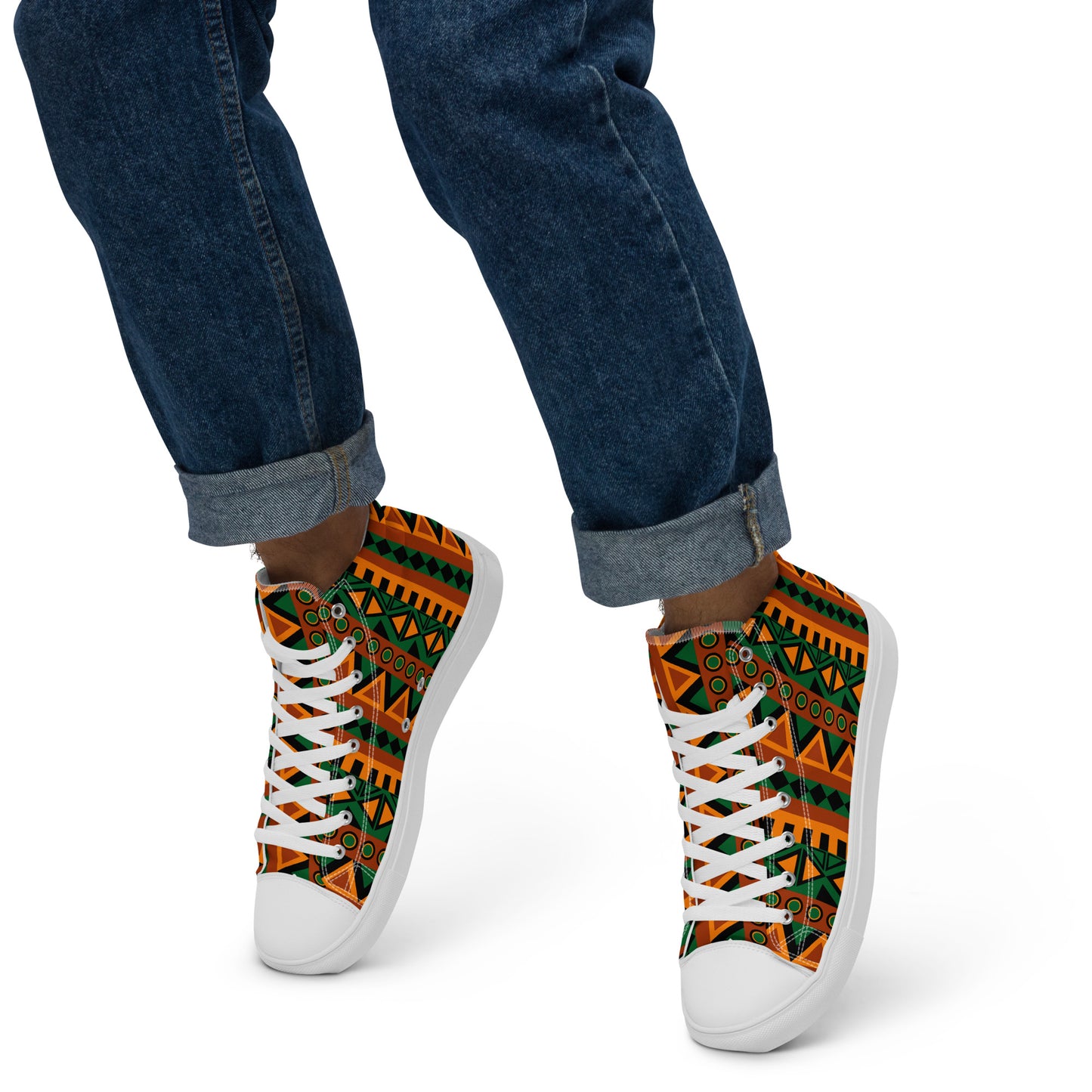 Mzansi Men’s high top canvas shoes