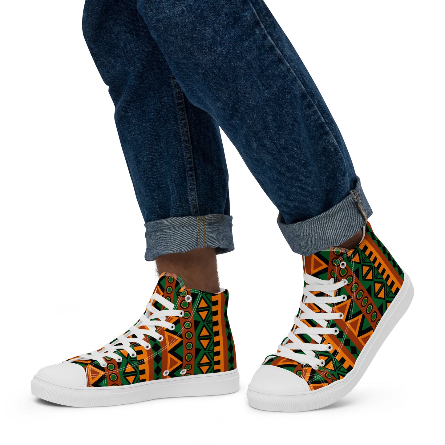 Mzansi Men’s high top canvas shoes