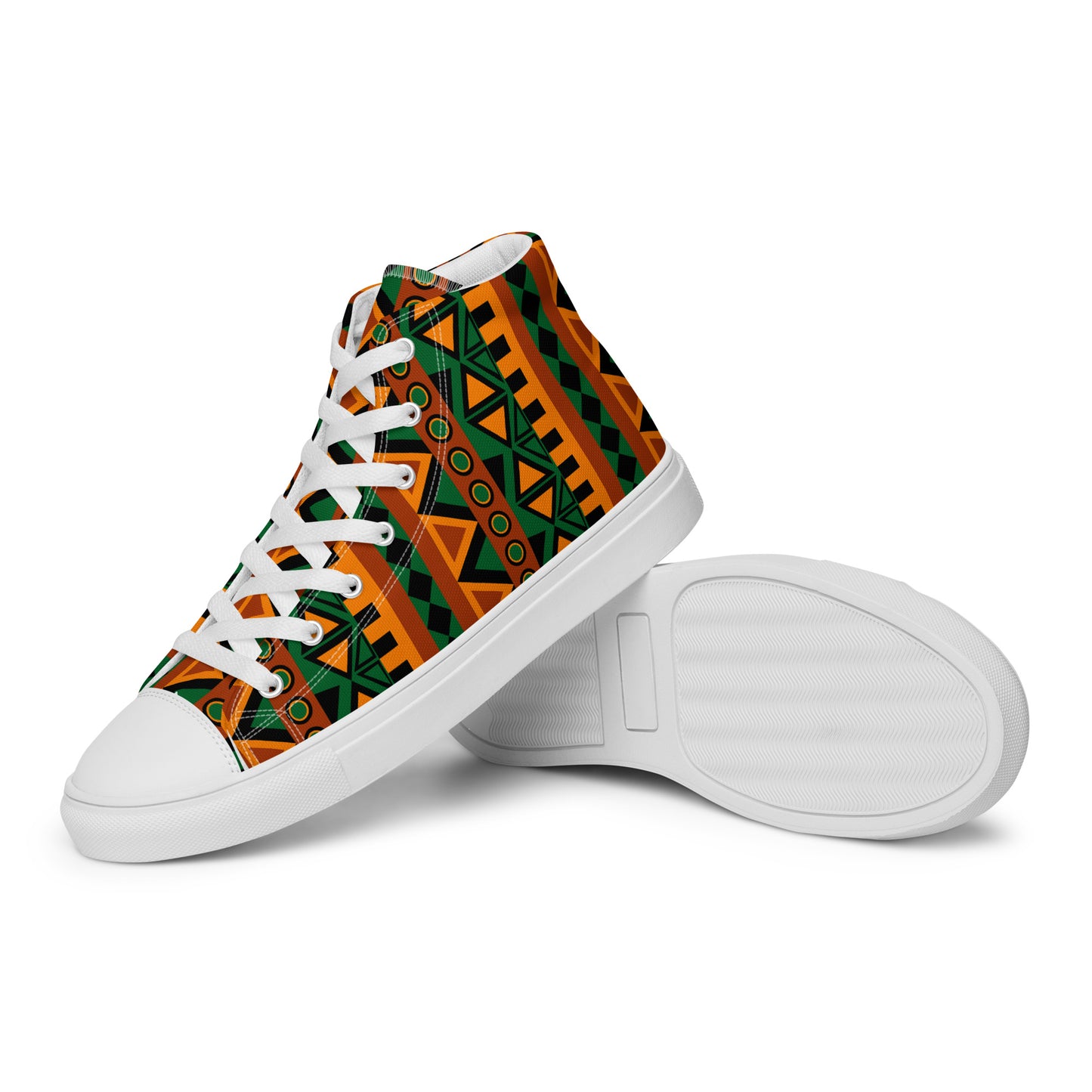 Mzansi Men’s high top canvas shoes