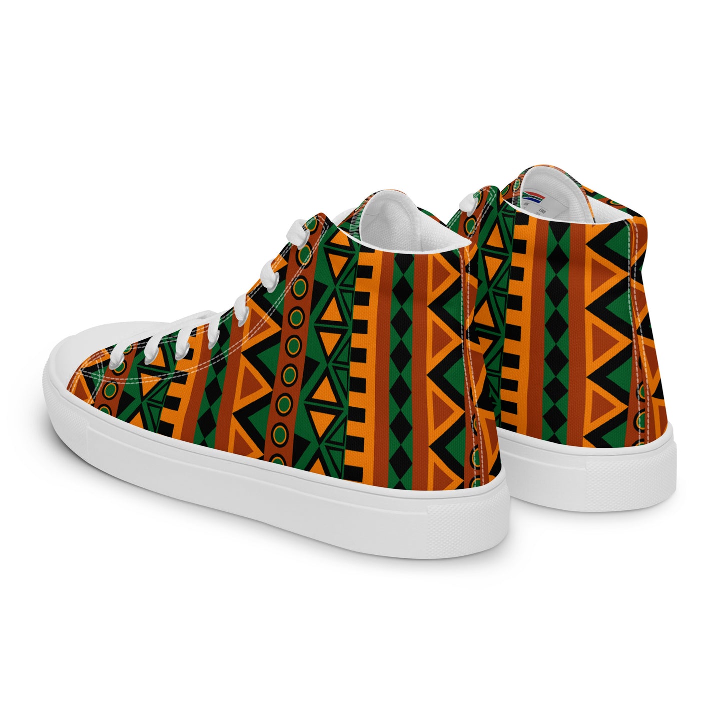 Mzansi Men’s high top canvas shoes