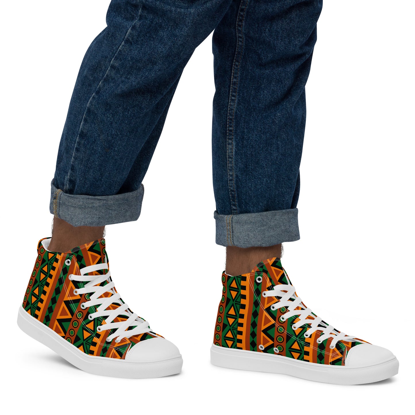 Mzansi Men’s high top canvas shoes