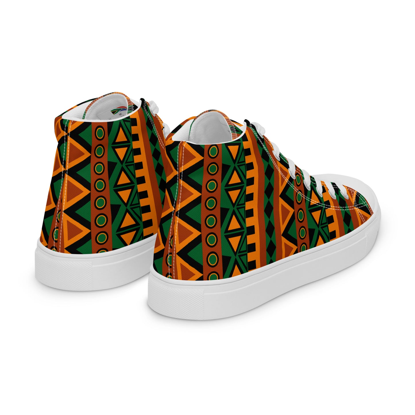 Mzansi Men’s high top canvas shoes