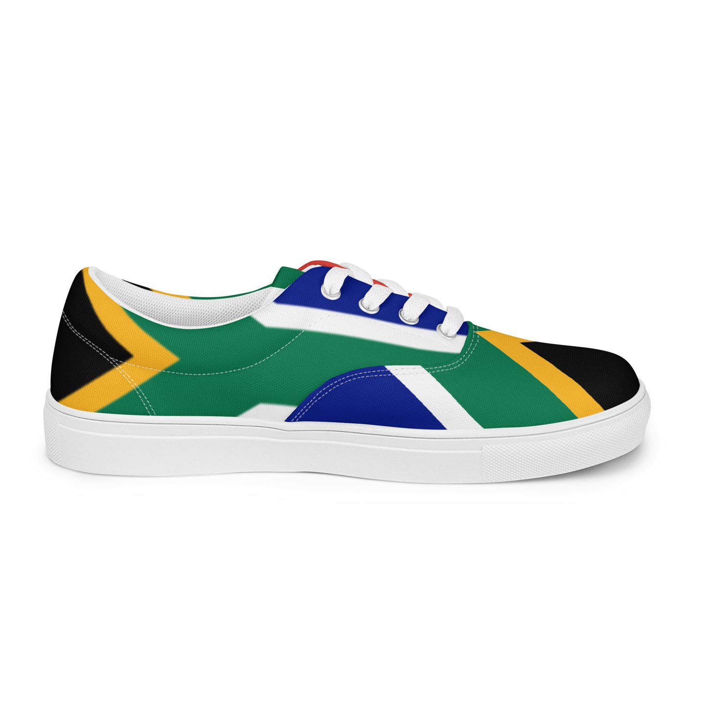 SA Flag Men’s lace-up canvas shoes