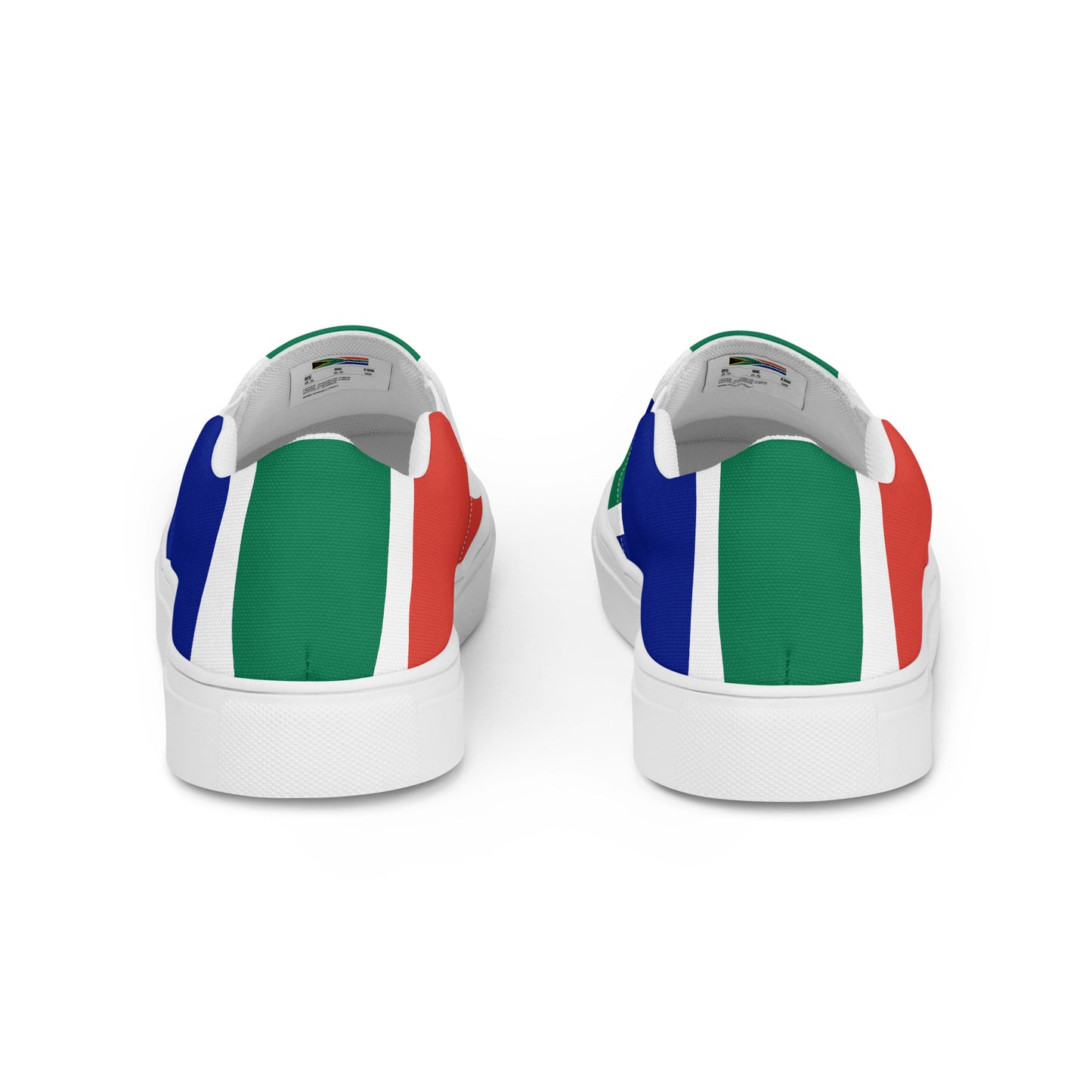 SA Flag Men’s slip-on canvas shoes