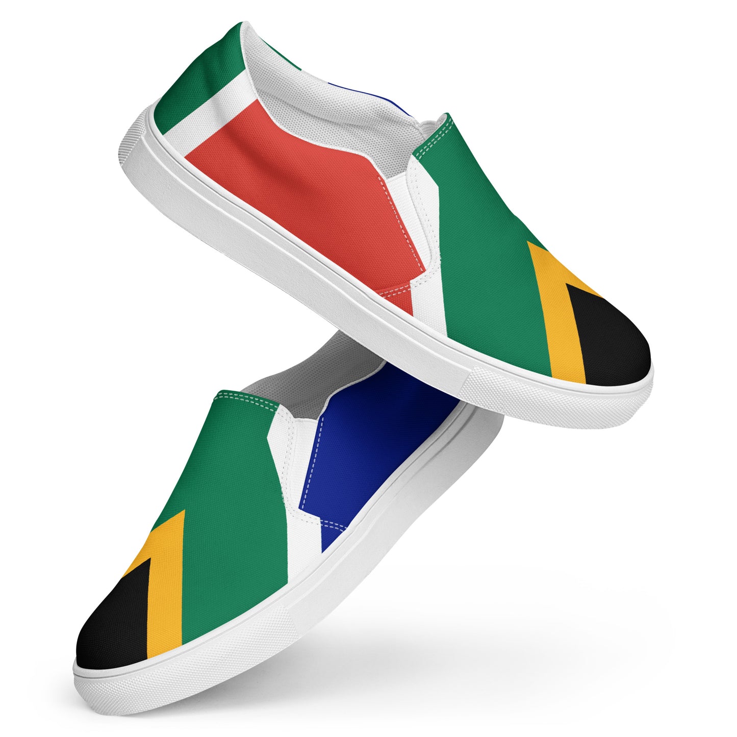 SA Flag Men’s slip-on canvas shoes