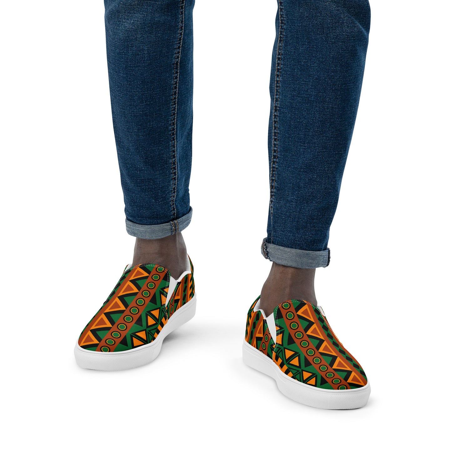 Mzansi Men’s slip-on canvas shoes