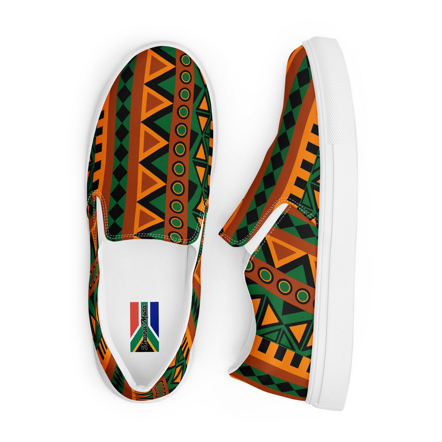 Mzansi Men’s slip-on canvas shoes