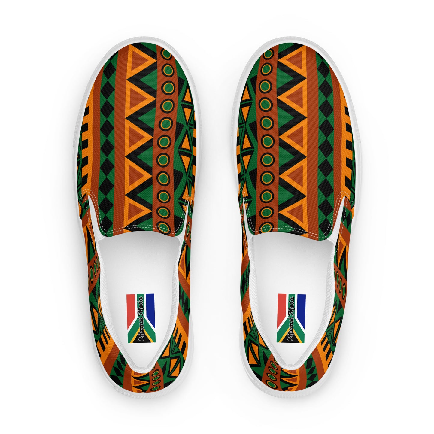 Mzansi Men’s slip-on canvas shoes