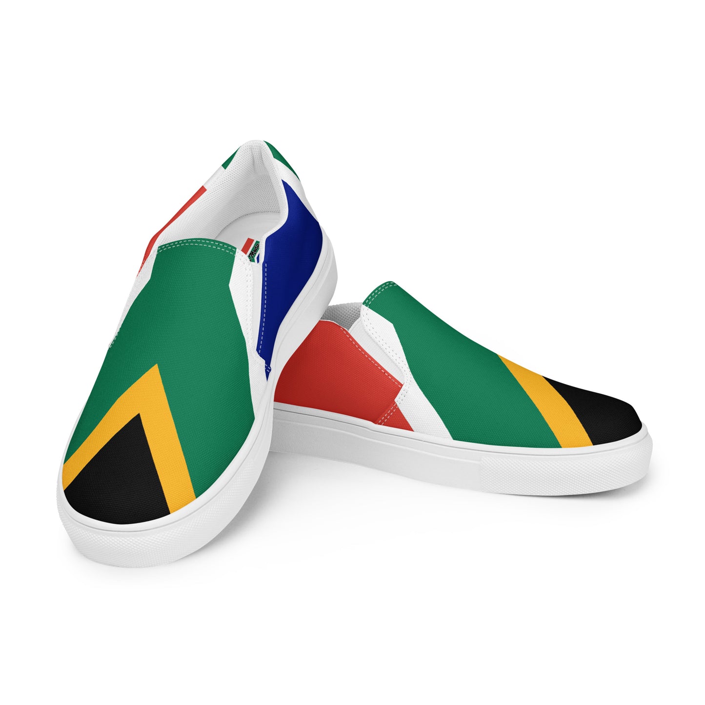 SA Flag Men’s slip-on canvas shoes