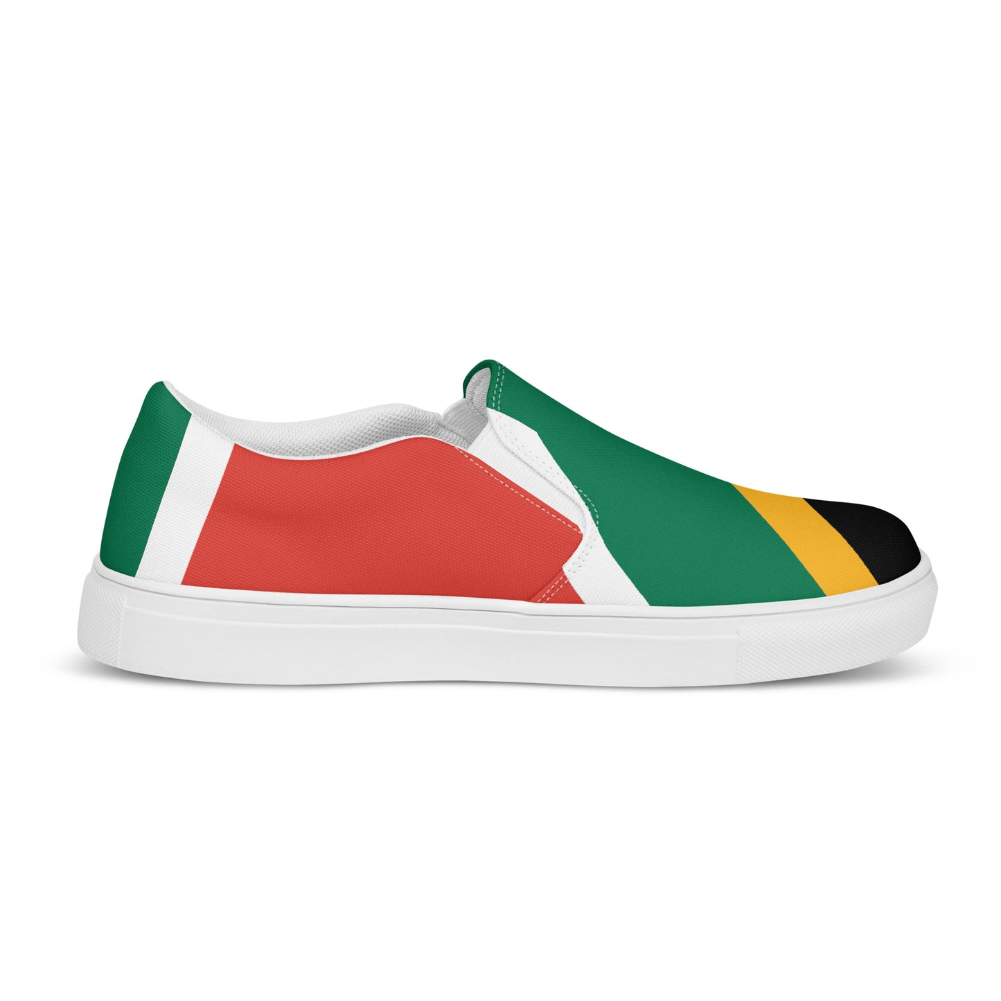 SA Flag Men’s slip-on canvas shoes