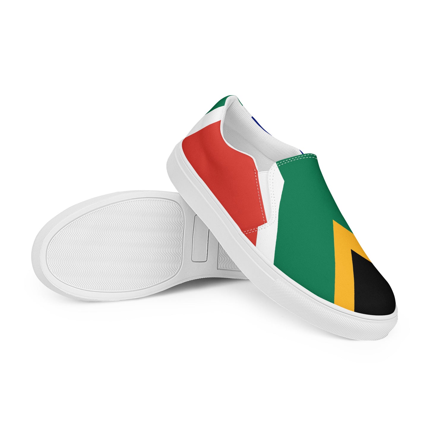 SA Flag Men’s slip-on canvas shoes