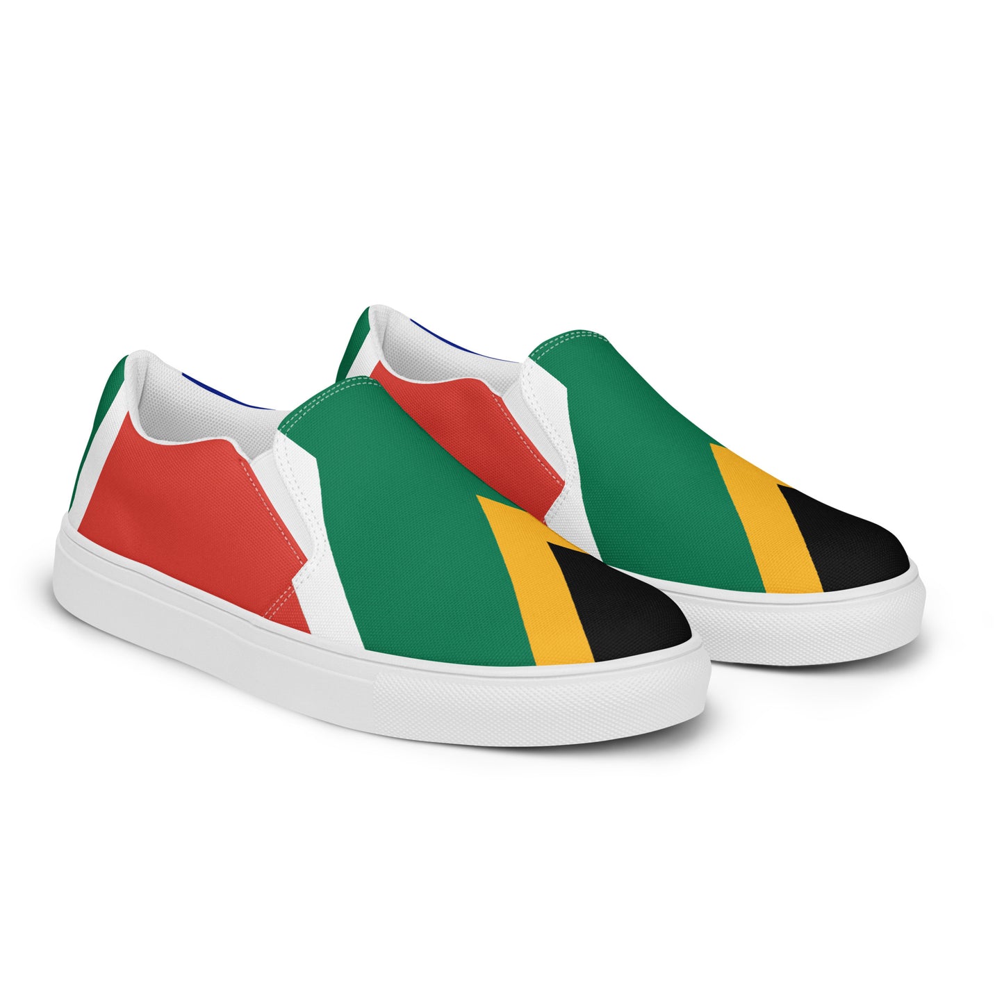 SA Flag Men’s slip-on canvas shoes