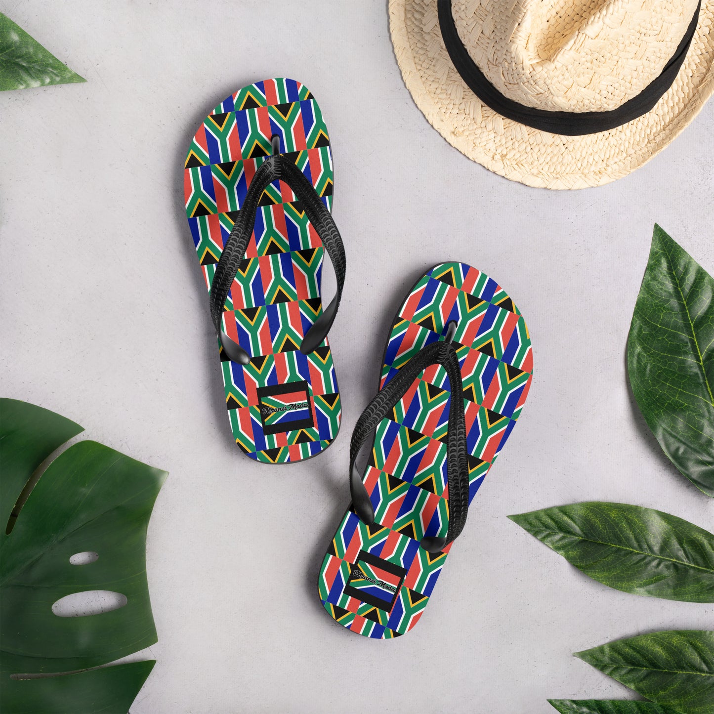 SA Flag Flip-Flops