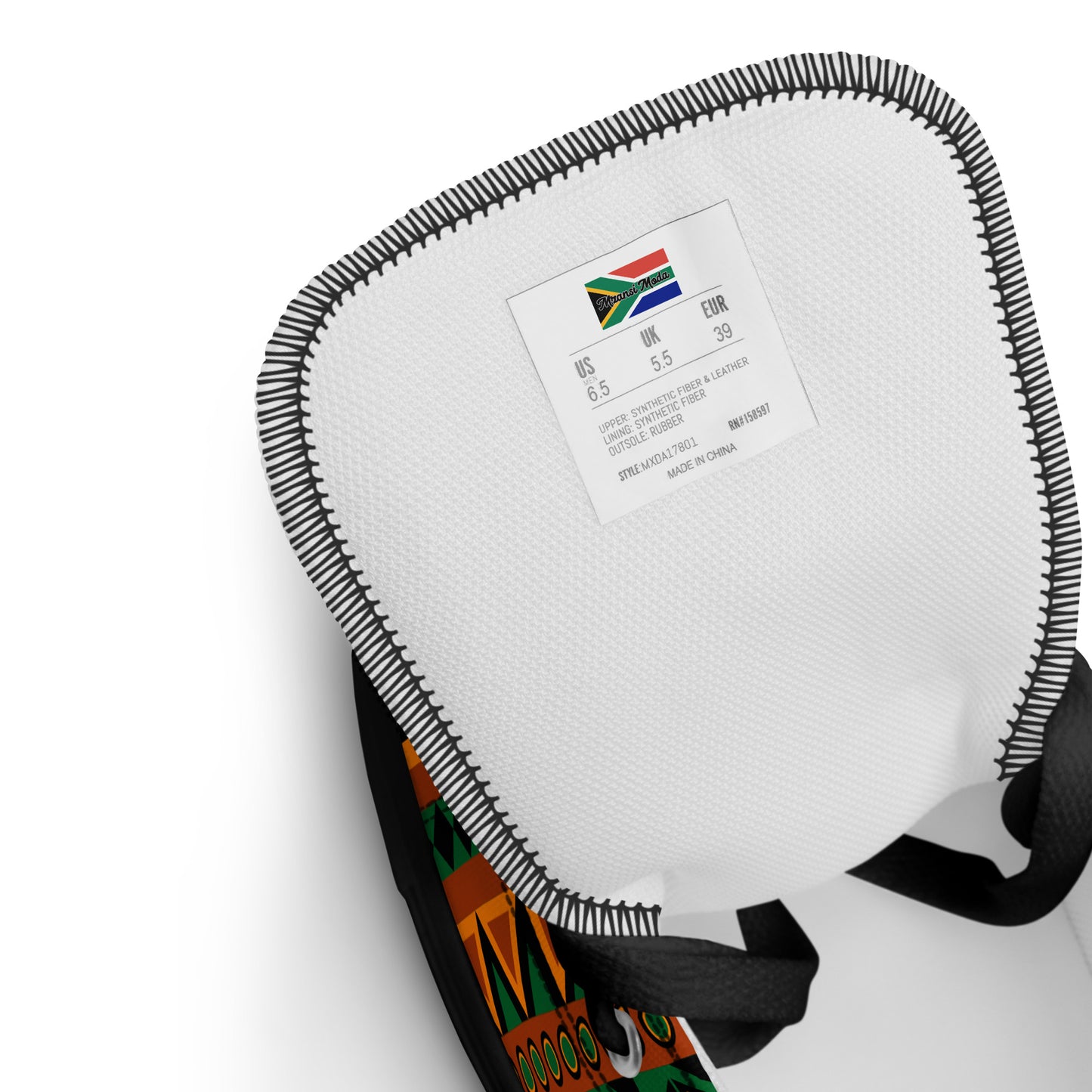 Mzansi Women’s high top canvas shoes