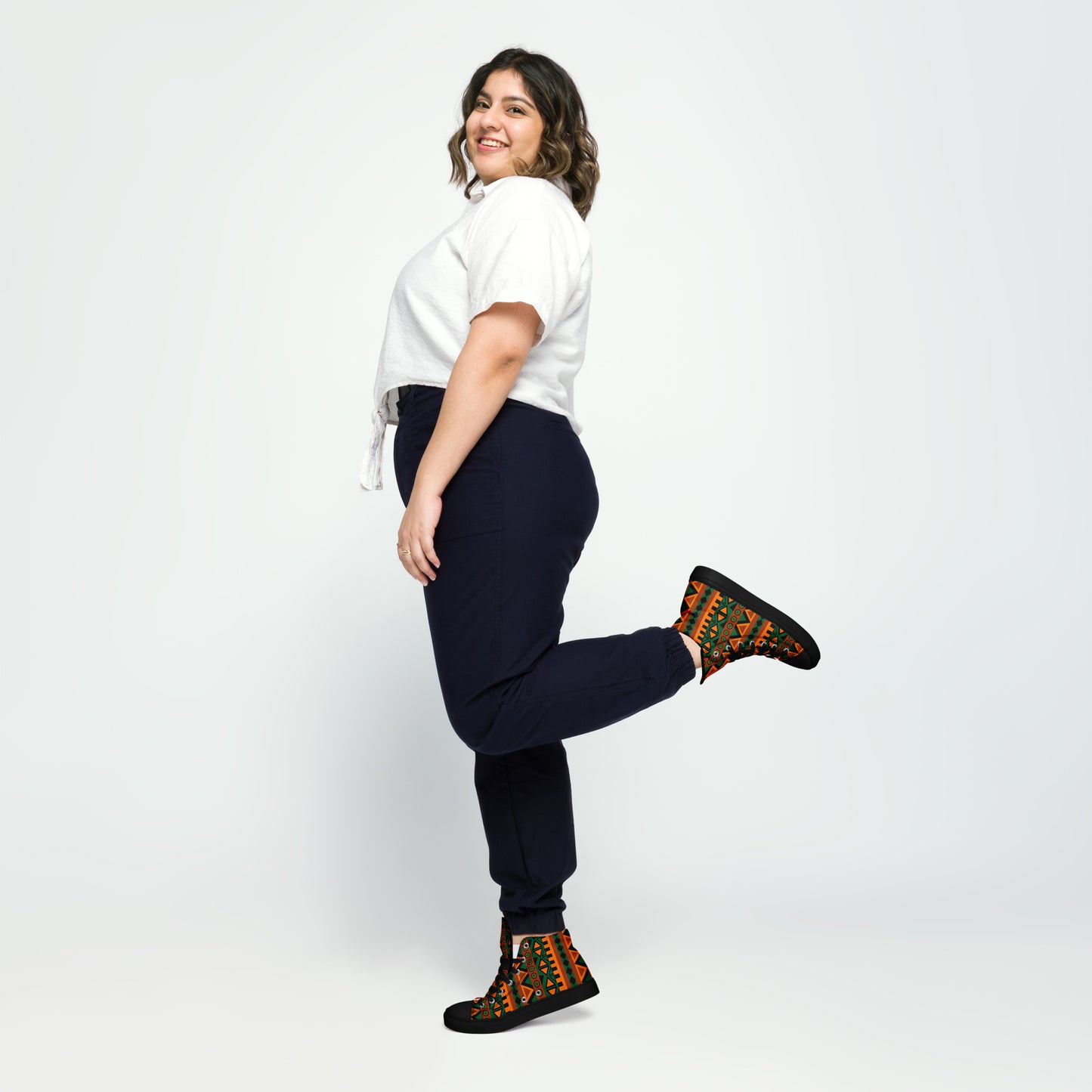 Mzansi Women’s high top canvas shoes