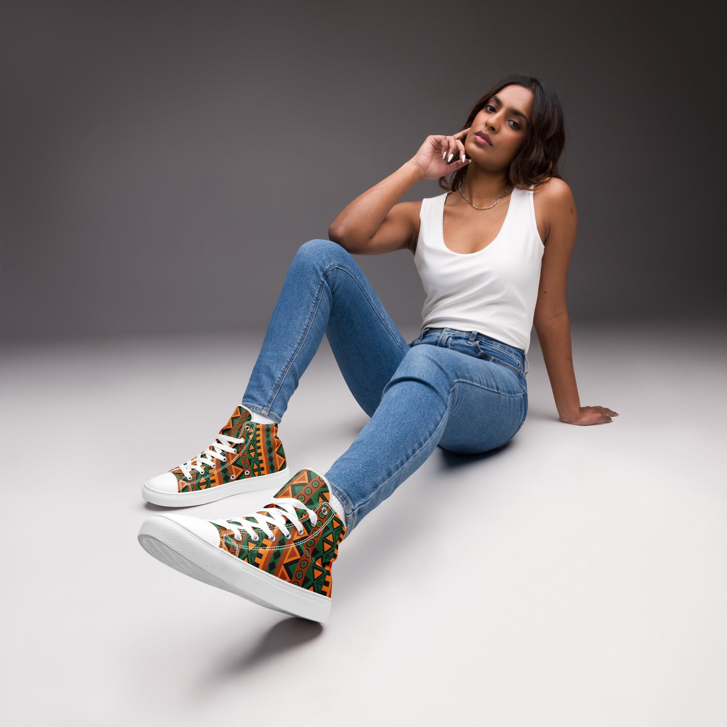 Mzansi Women’s high top canvas shoes