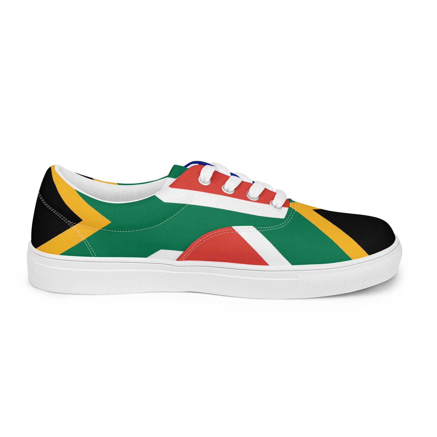 SA Flag Women’s lace-up canvas shoes