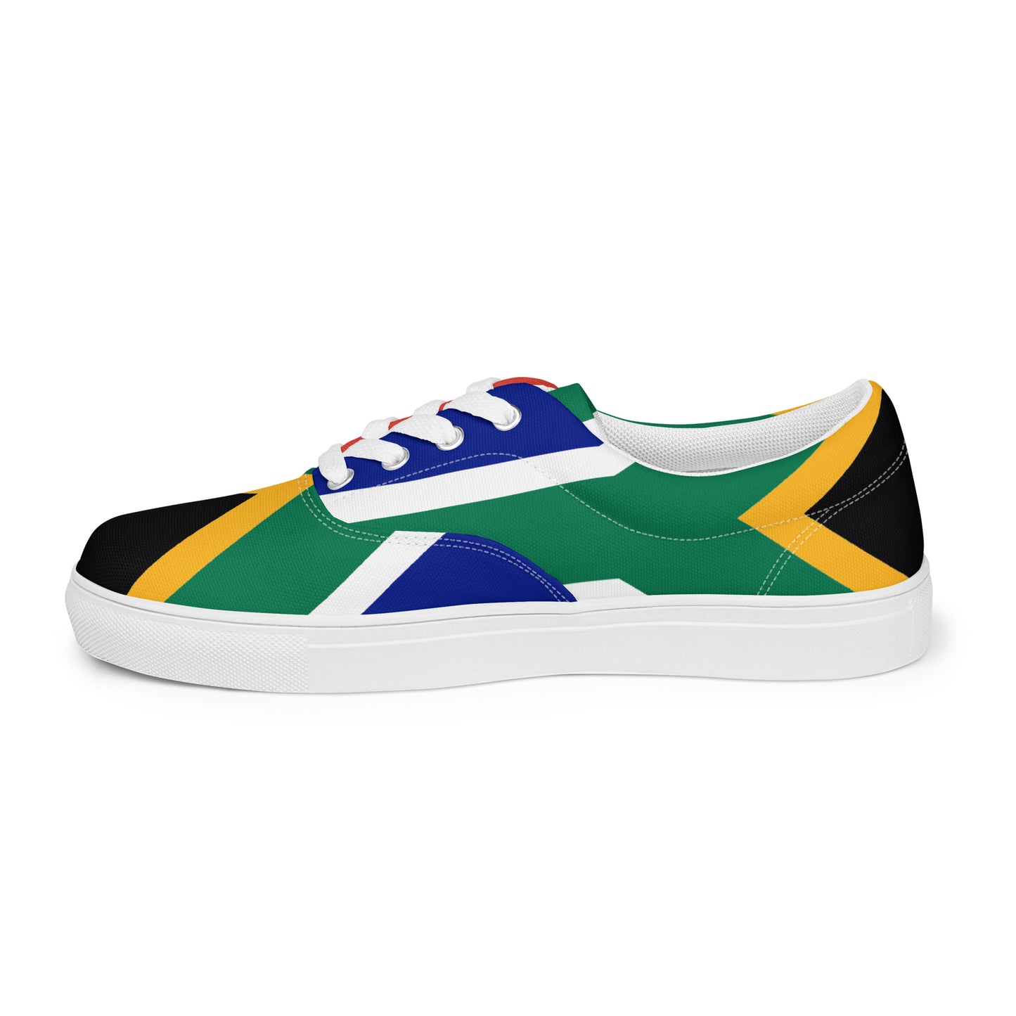 SA Flag Women’s lace-up canvas shoes