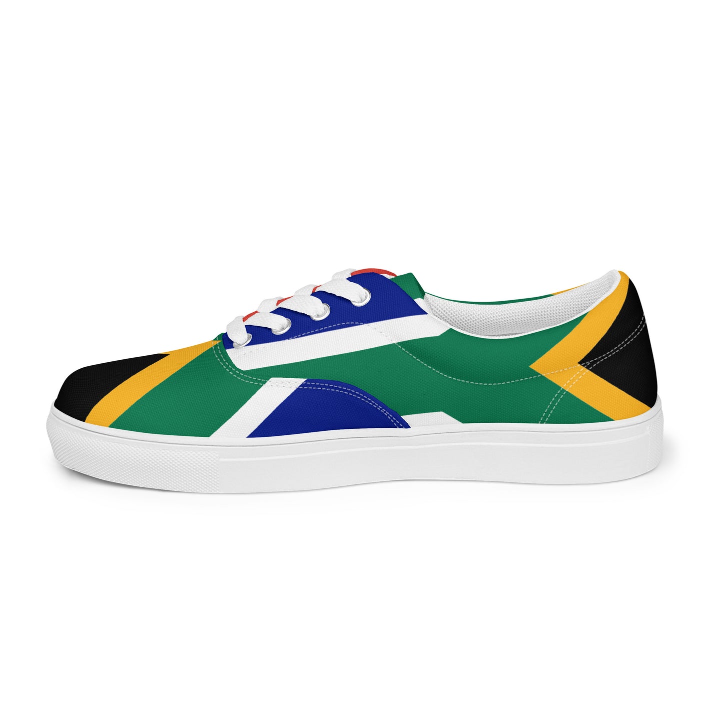 SA Flag Women’s lace-up canvas shoes