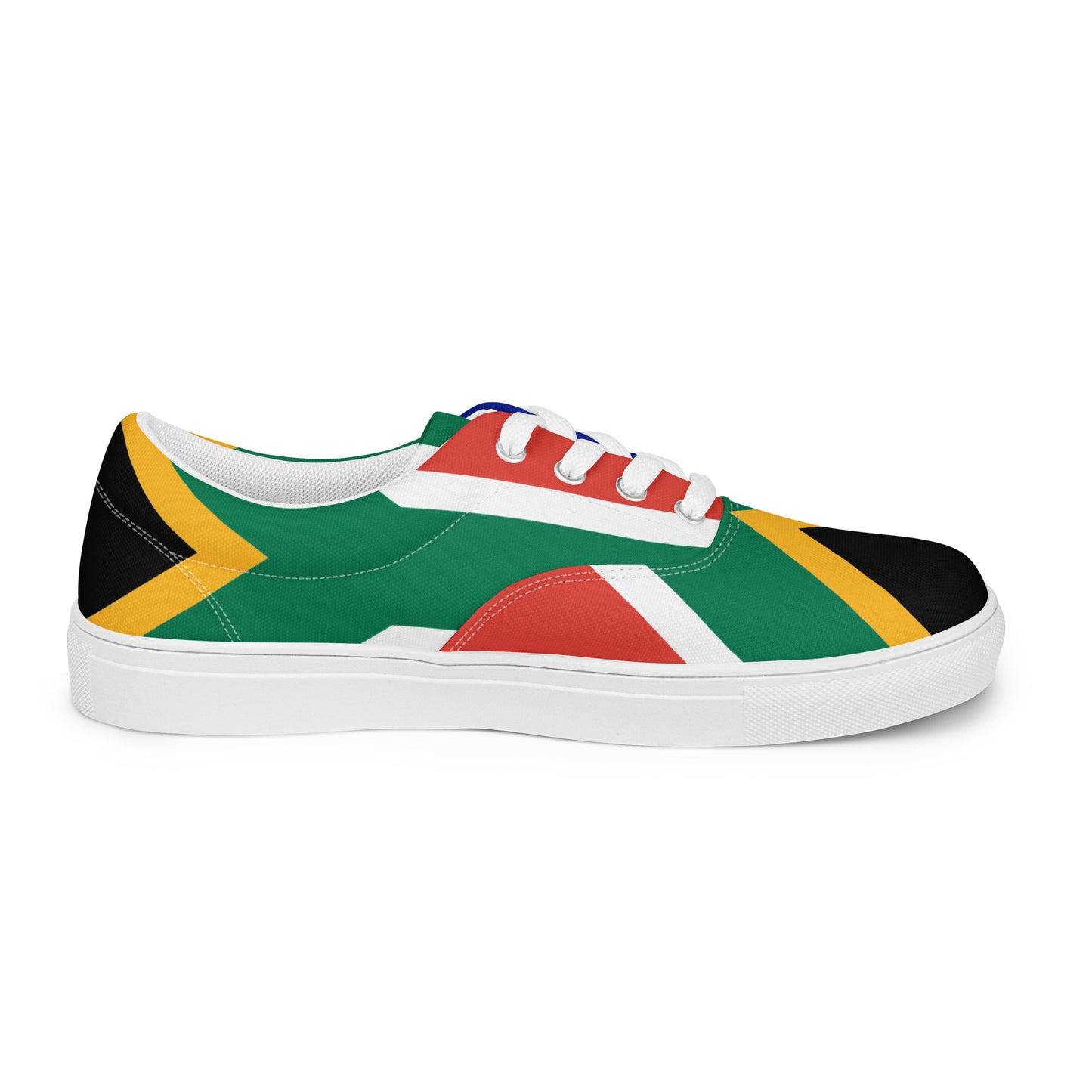SA Flag Women’s lace-up canvas shoes