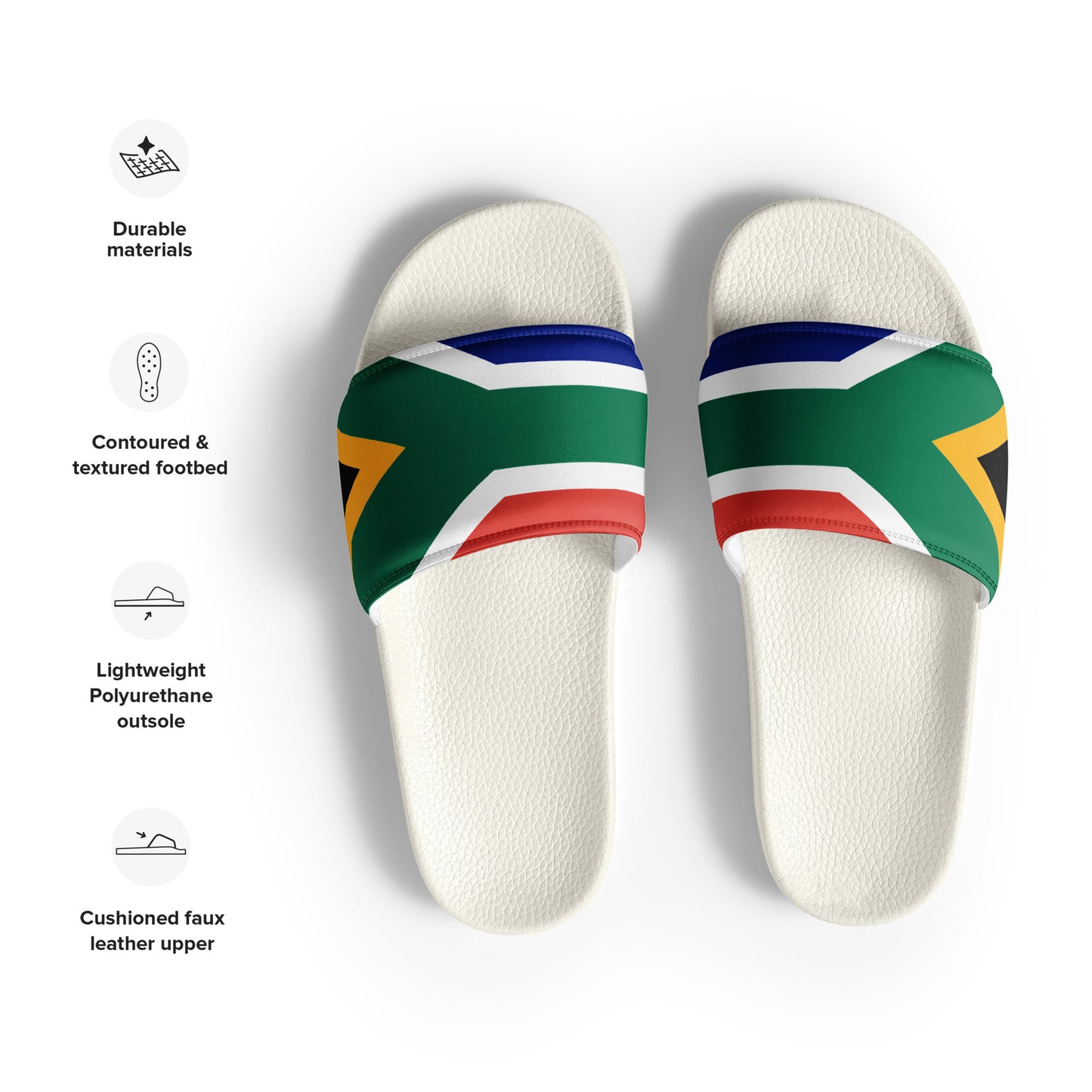 SA Flag Women's slides